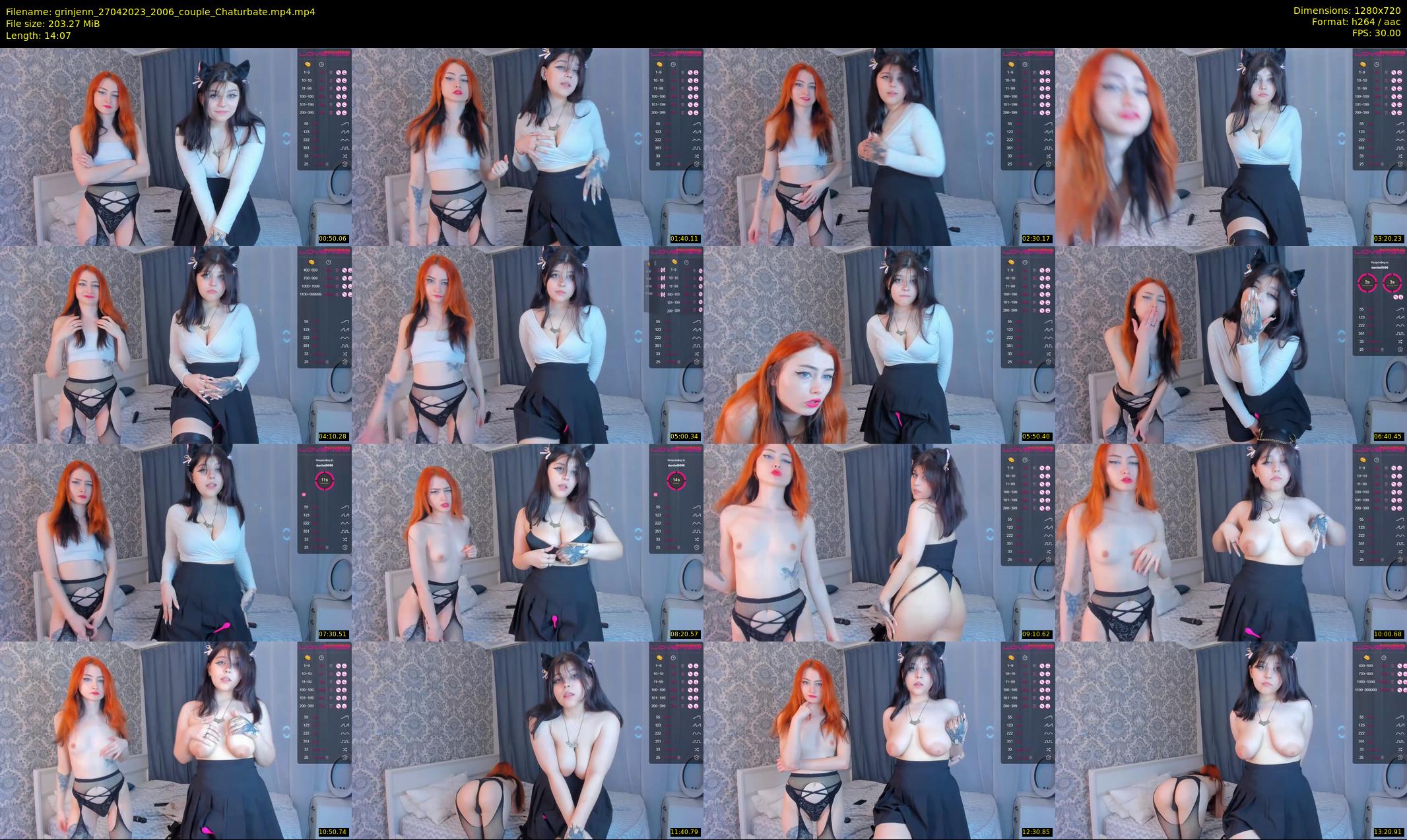 grinjenn — 15 minute Chaturbate female cam show recording, 720p, Apr 27, 2023