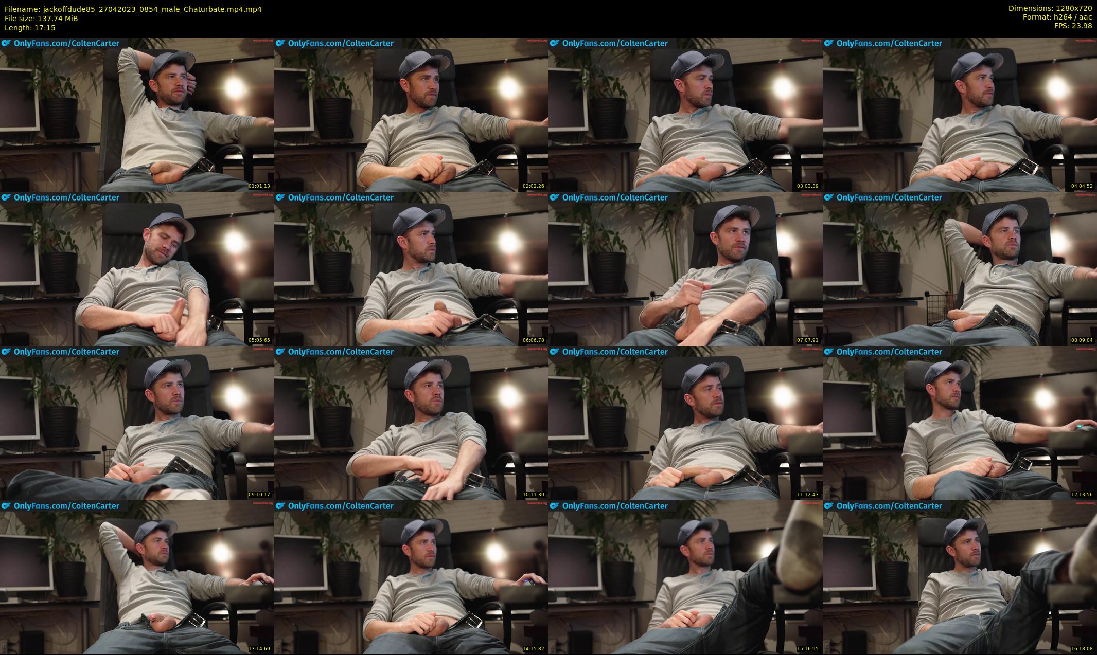 jackoffdude85 — 18 minute Chaturbate male cam show recording, 720p, Apr 27, 2023