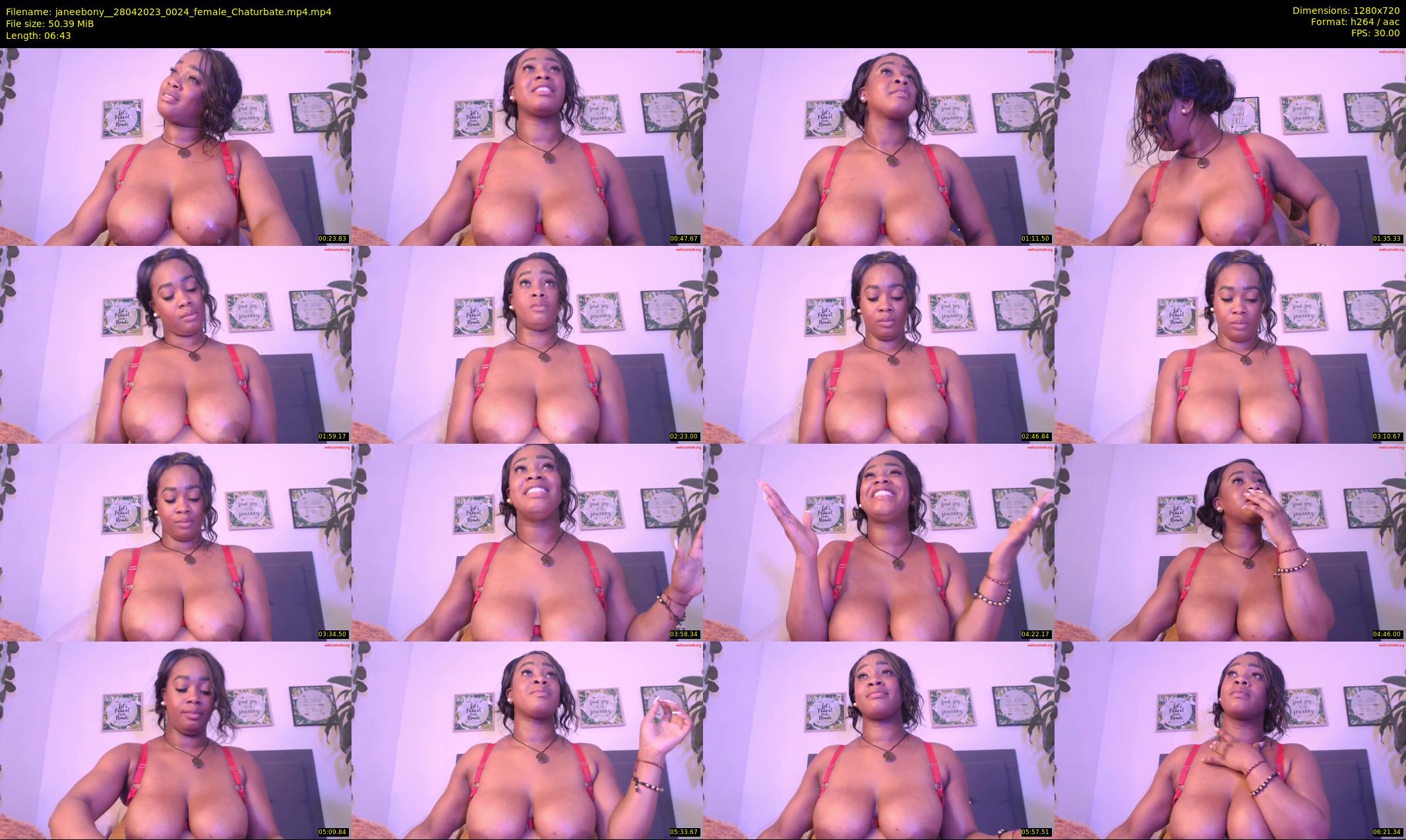 janeebony_ — 7 minute Chaturbate female cam show recording, 720p, Apr 28, 2023