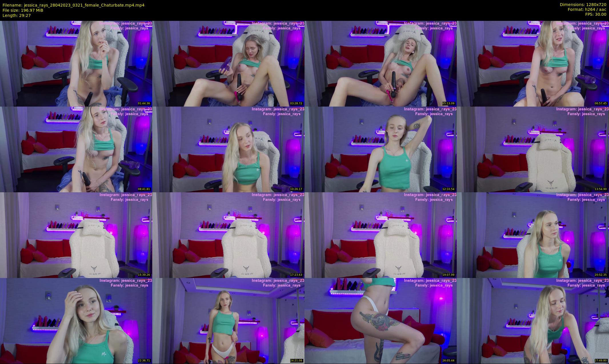 jessica_rays — 30 minute Chaturbate couple cam show recording, 720p, Apr 28, 2023