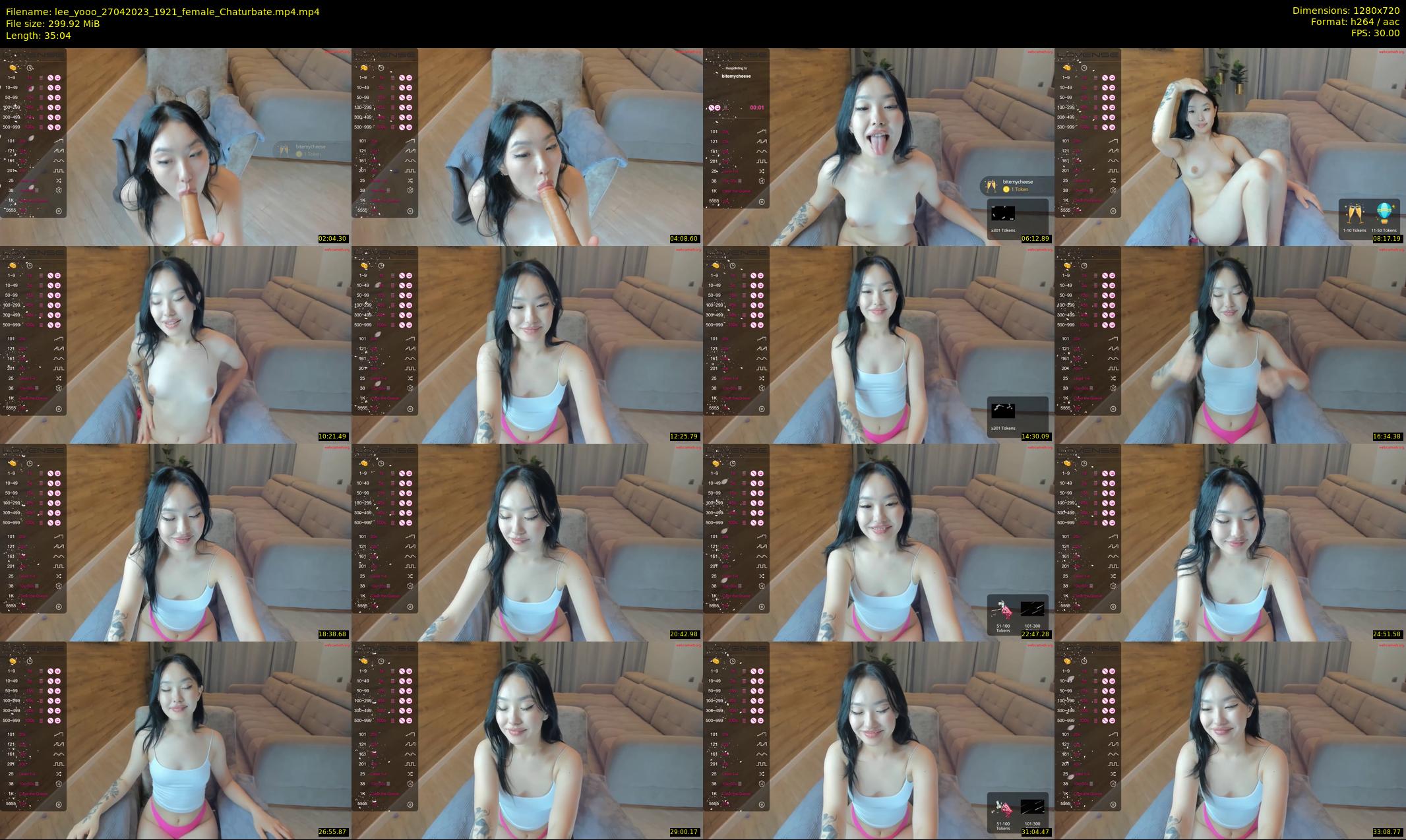 lee_yooo — 36 minute Chaturbate female cam show recording, 720p, Apr 27, 2023