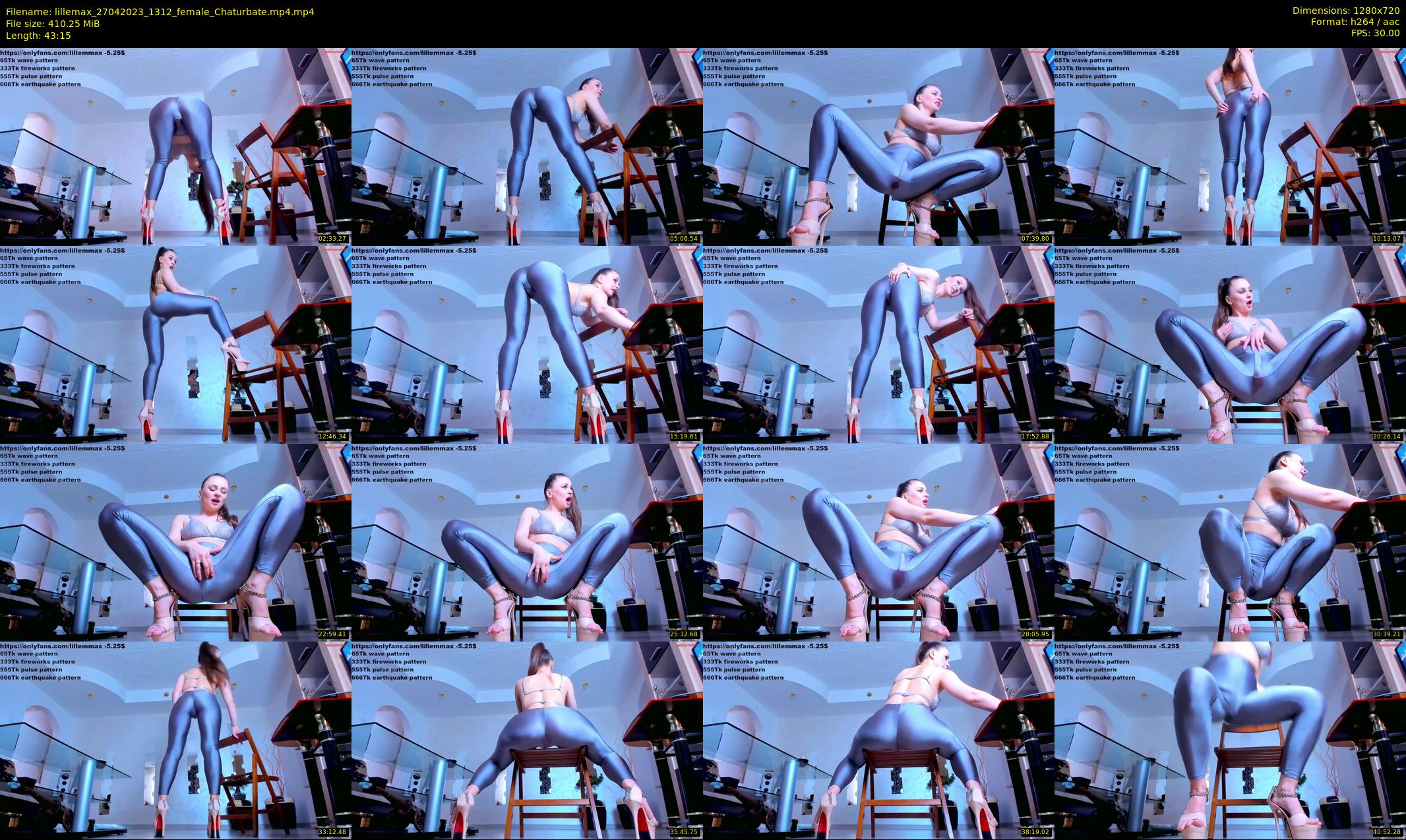 lillemax — 44 minute Chaturbate female cam show recording, 720p, Apr 27, 2023