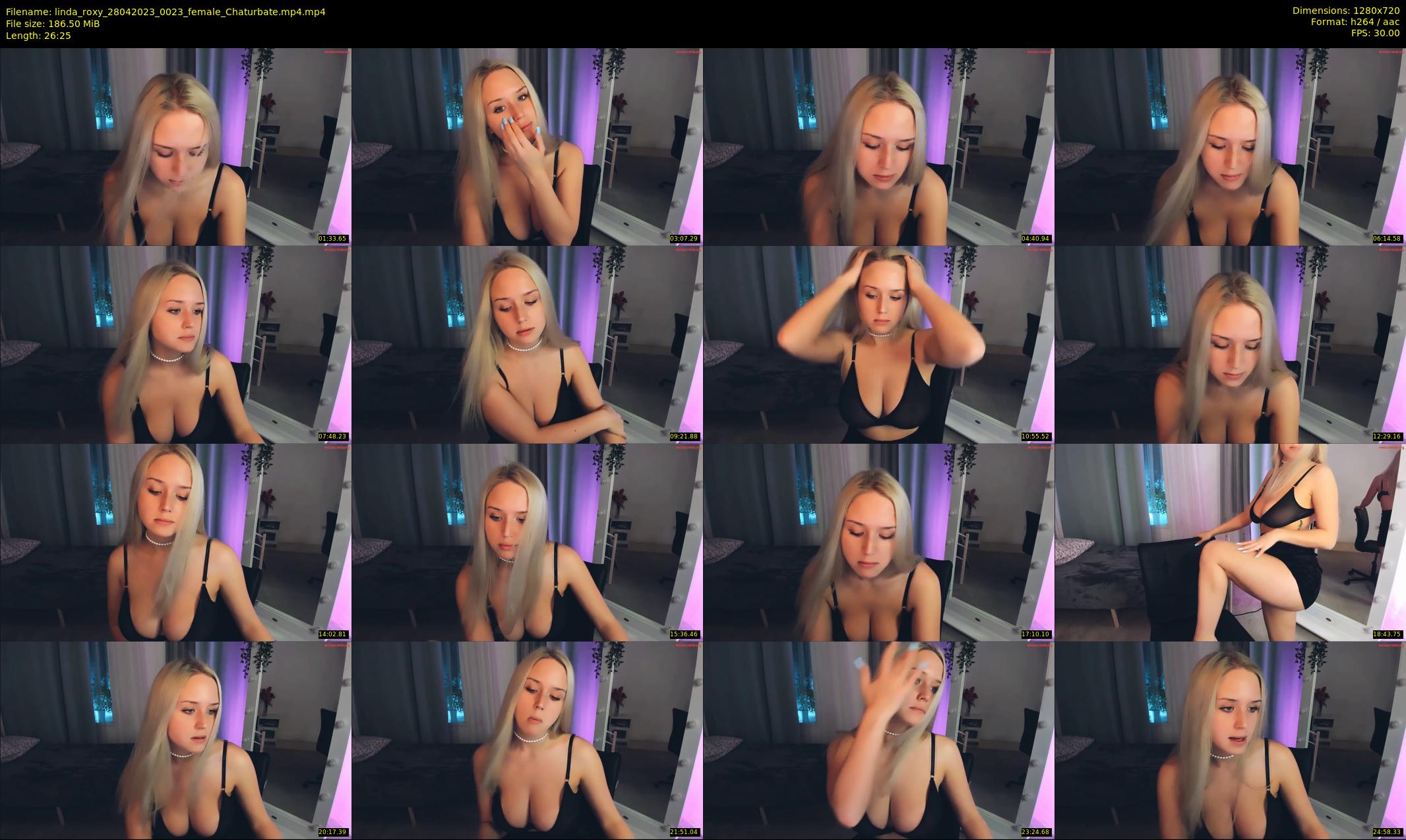 linda_roxy — 27 minute Chaturbate female cam show recording, 720p, Apr 28, 2023