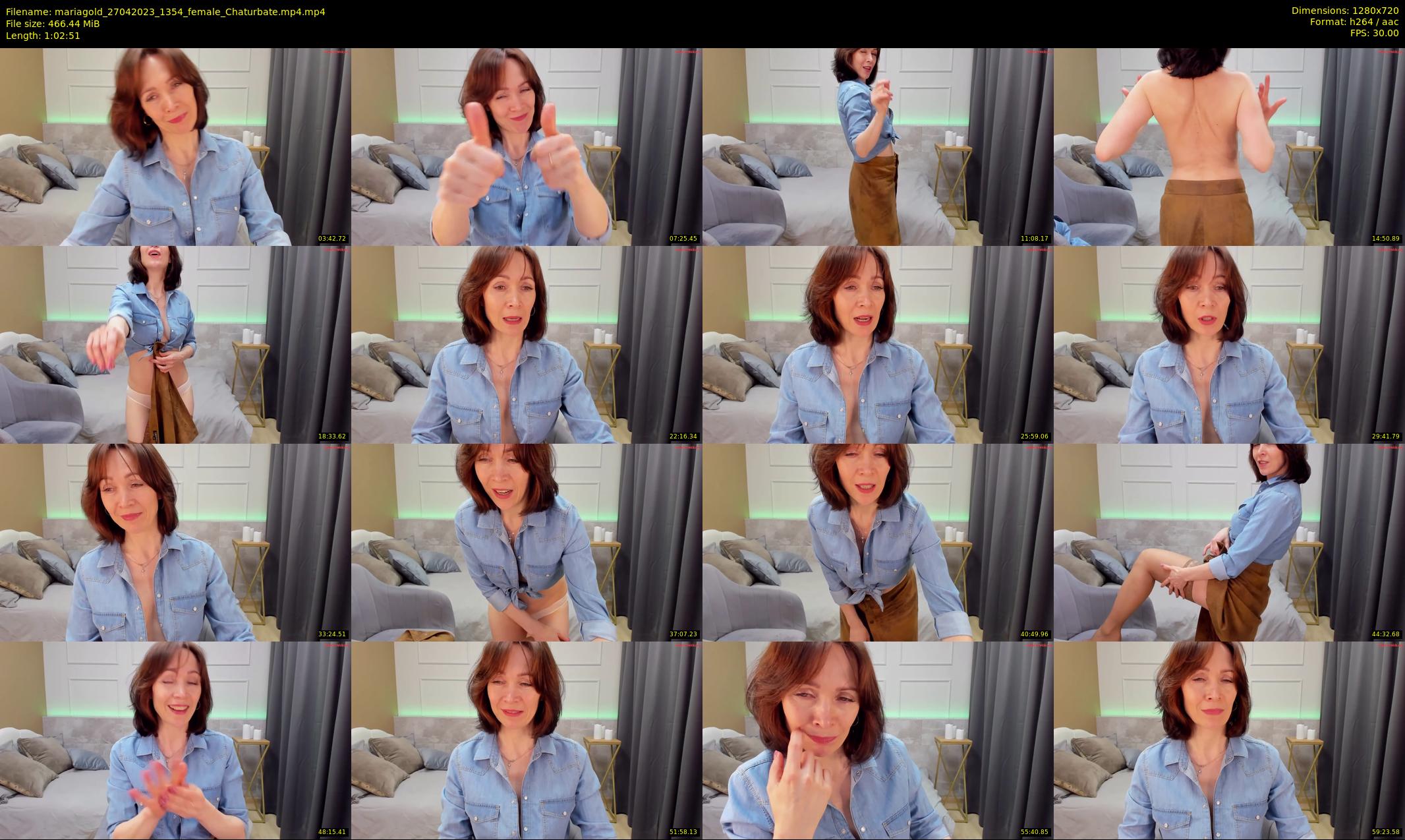 mariagold — 63 minute Chaturbate female cam show recording, 720p, Apr 27, 2023