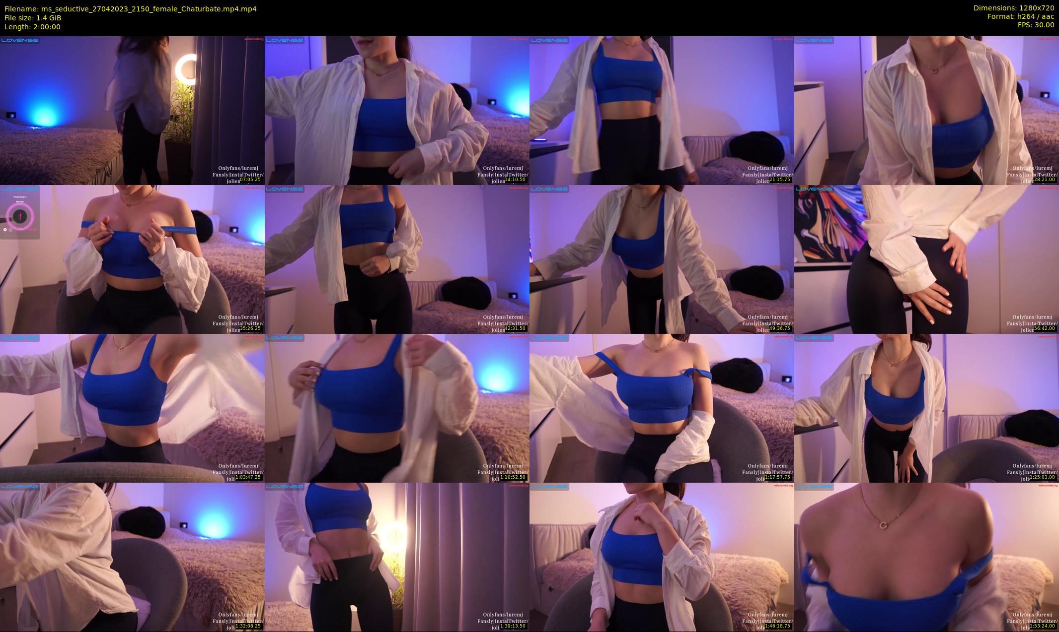 ms_seductive — 120 minute Chaturbate female cam show recording, 720p, Apr 27, 2023