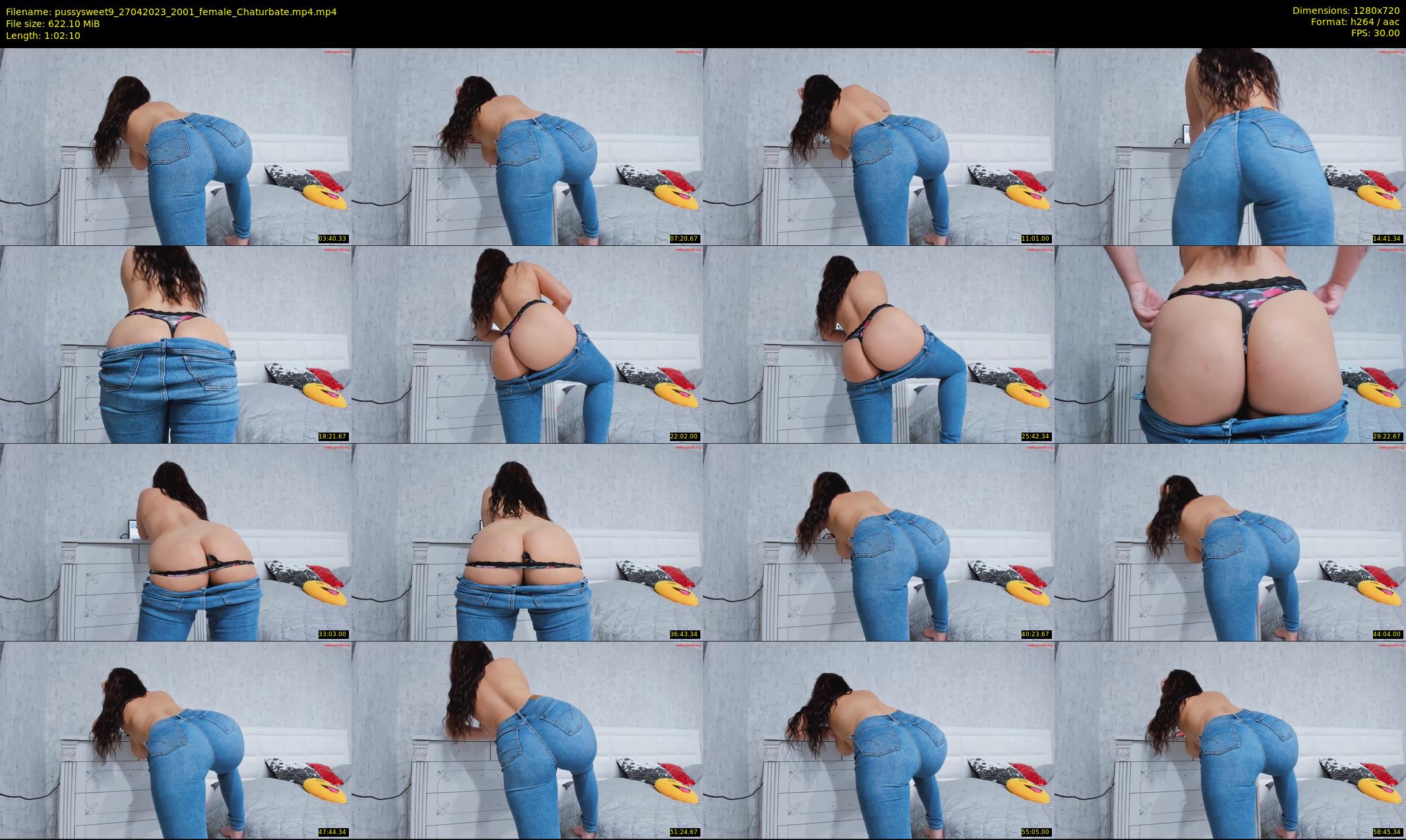 pussysweet9 — 63 minute Chaturbate female cam show recording, 720p, Apr 27, 2023