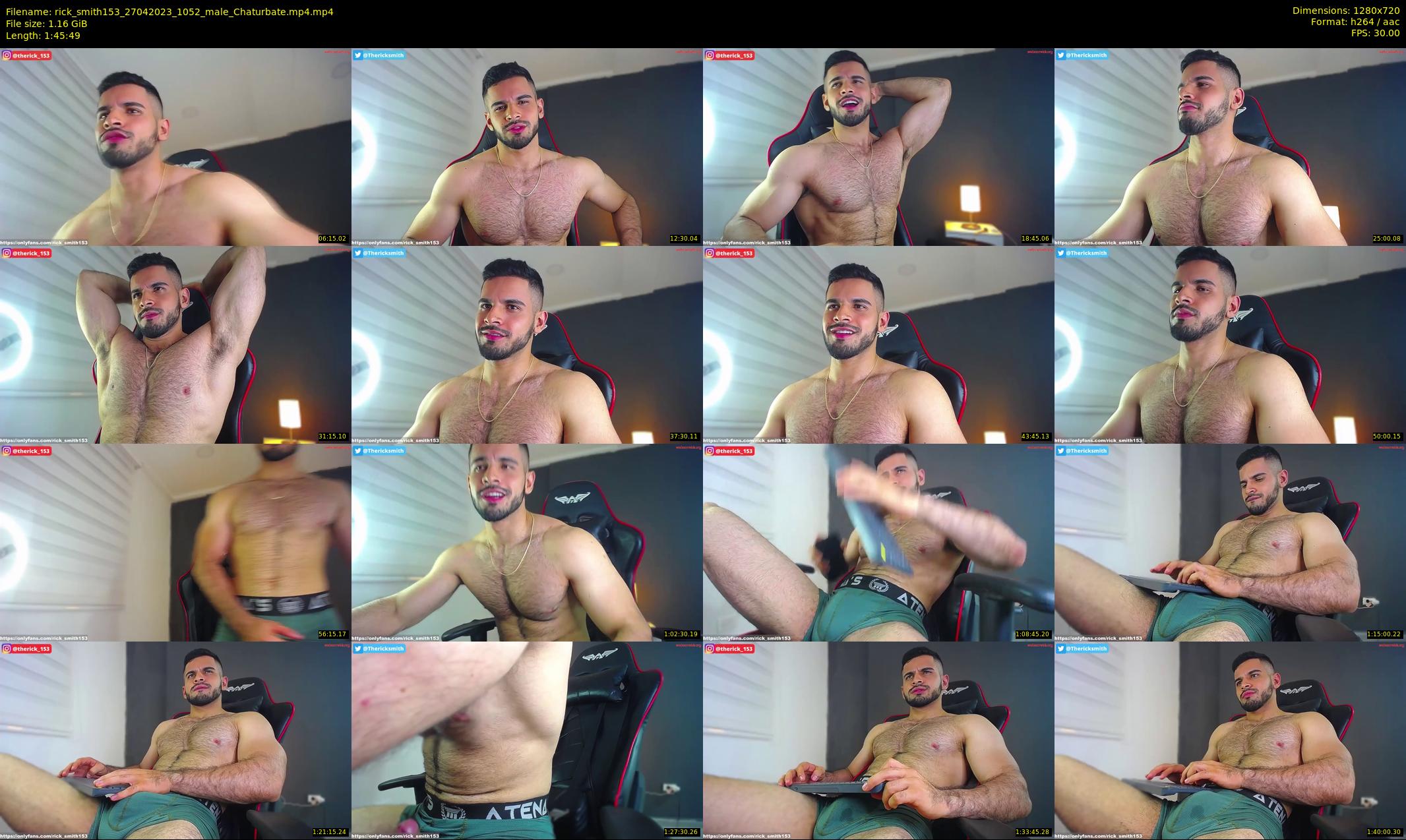 rick_smith153 — 106 minute Chaturbate male cam show recording, 720p, Apr 27, 2023