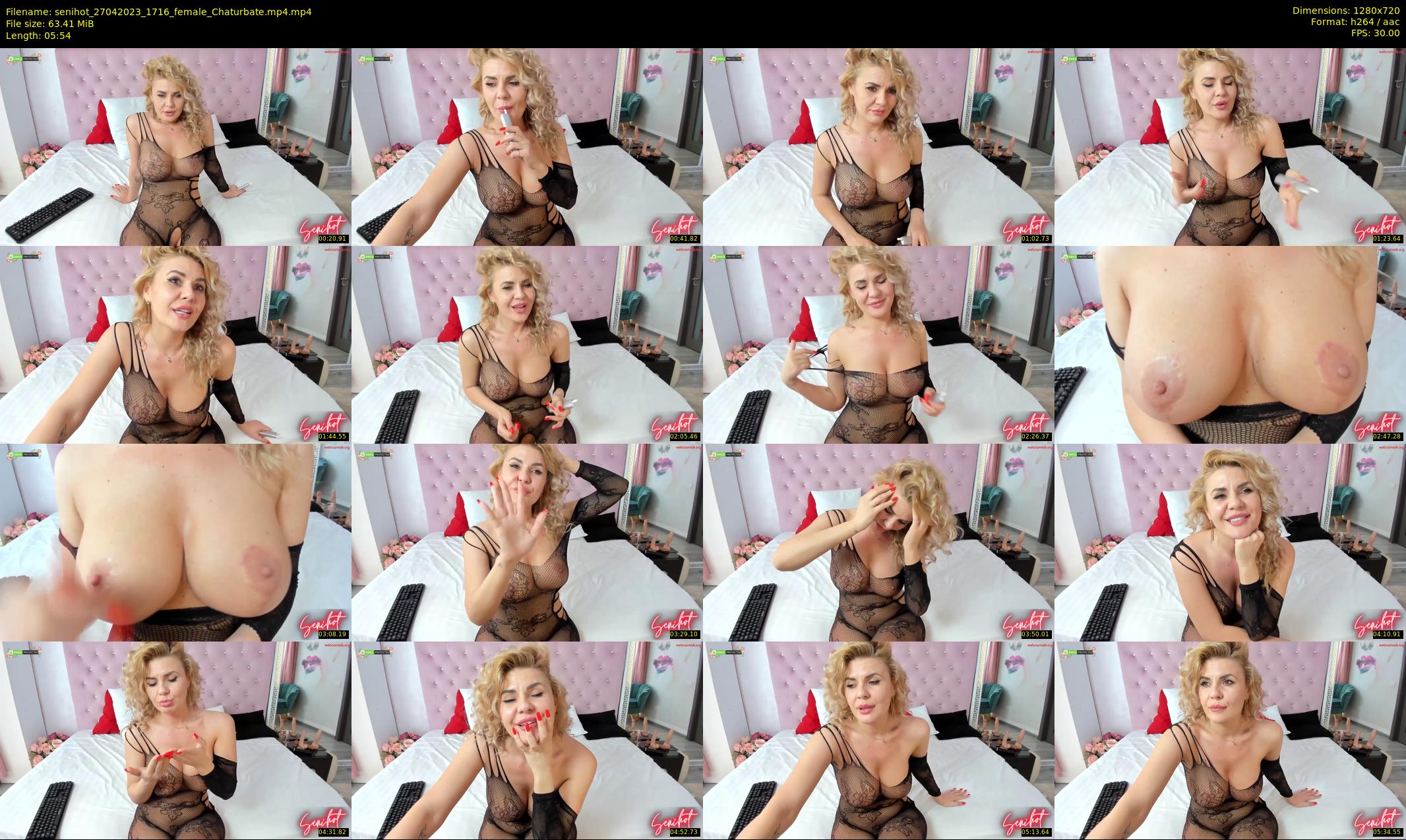 senihot — 6 minute Chaturbate female cam show recording, 720p, Apr 27, 2023