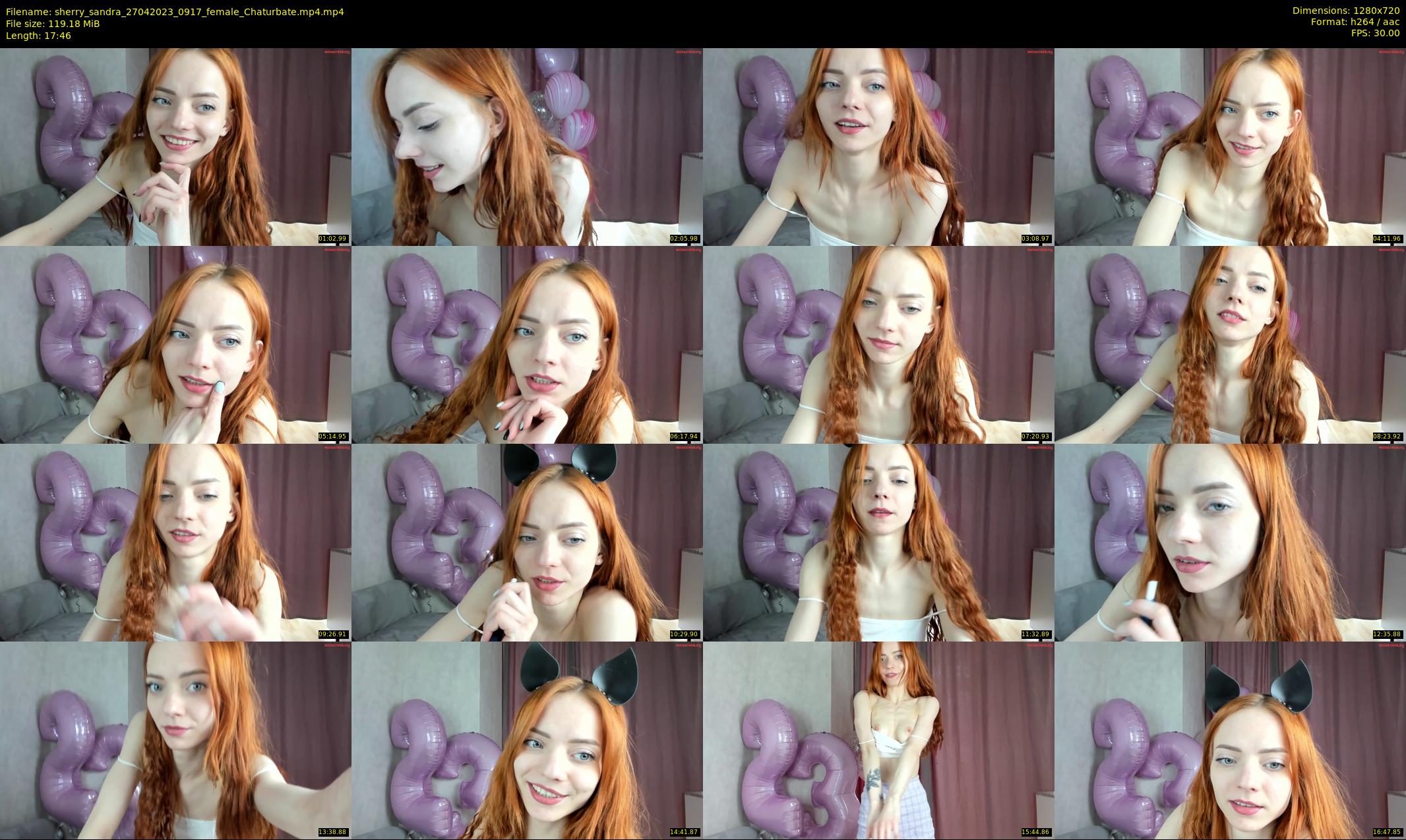 sherry_sandra — 18 minute Chaturbate female cam show recording, 720p, Apr 27, 2023