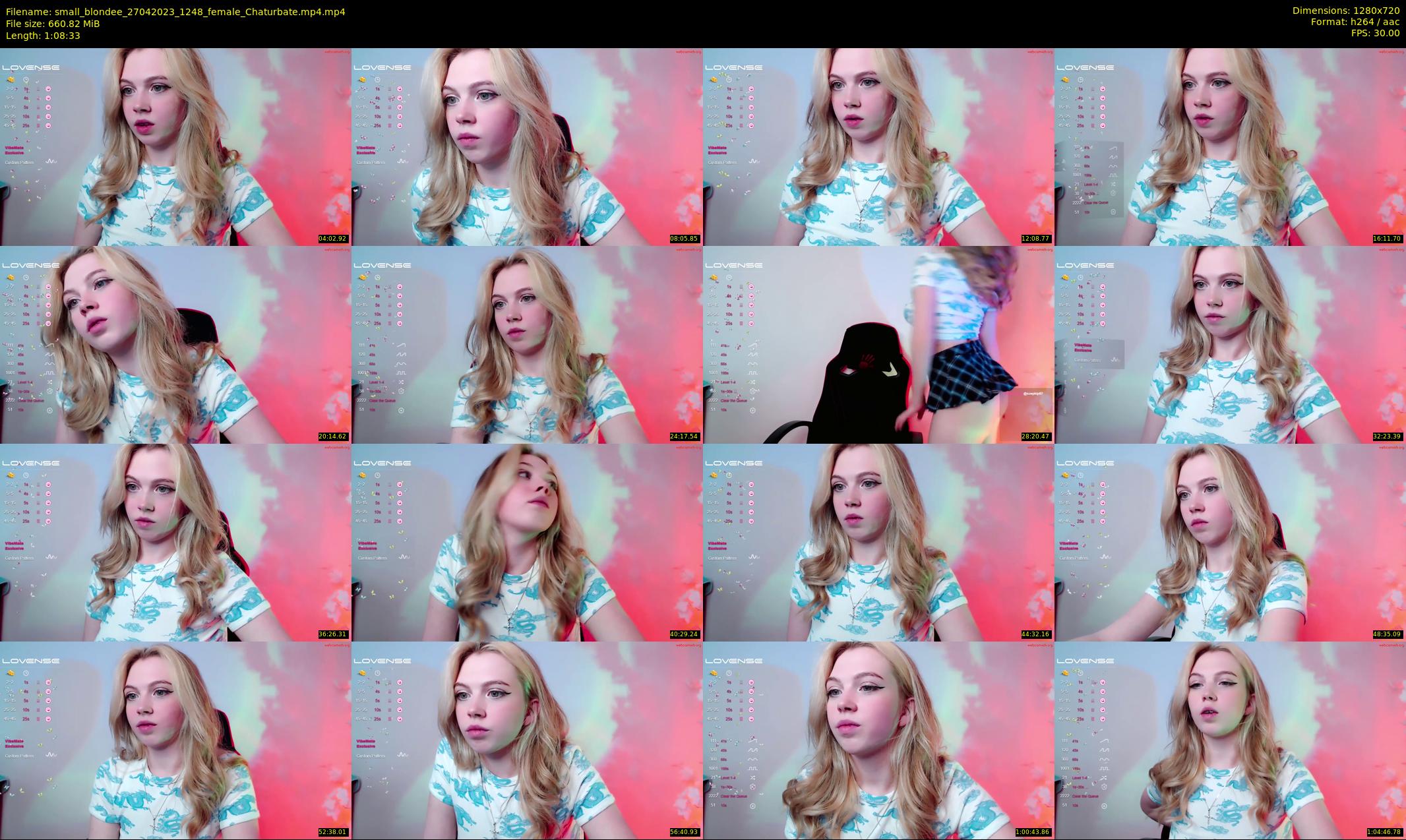 small_blondee — 69 minute Chaturbate female cam show recording, 720p, Apr 27, 2023