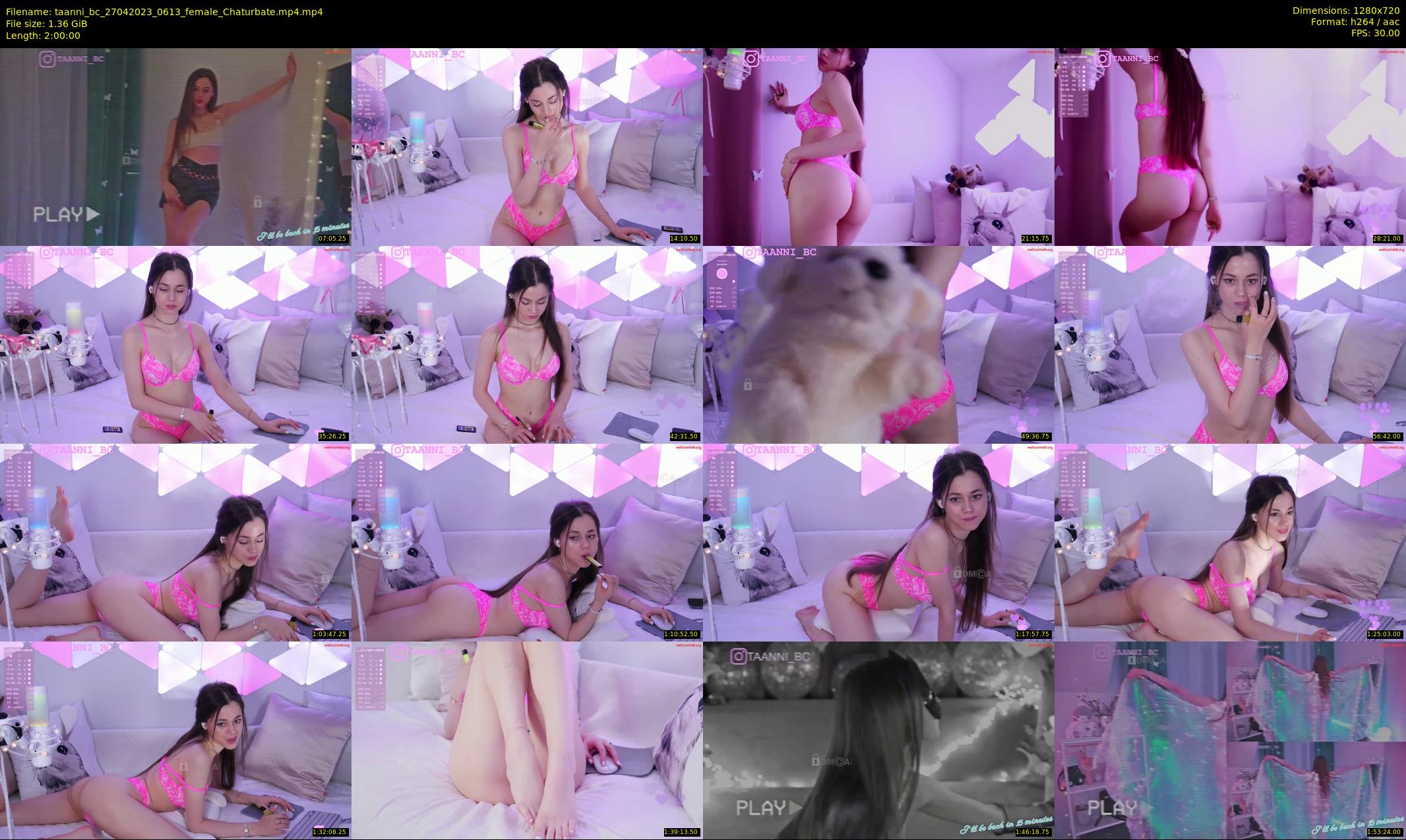 taanni_bc — 120 minute Chaturbate female cam show recording, 720p, Apr 27, 2023