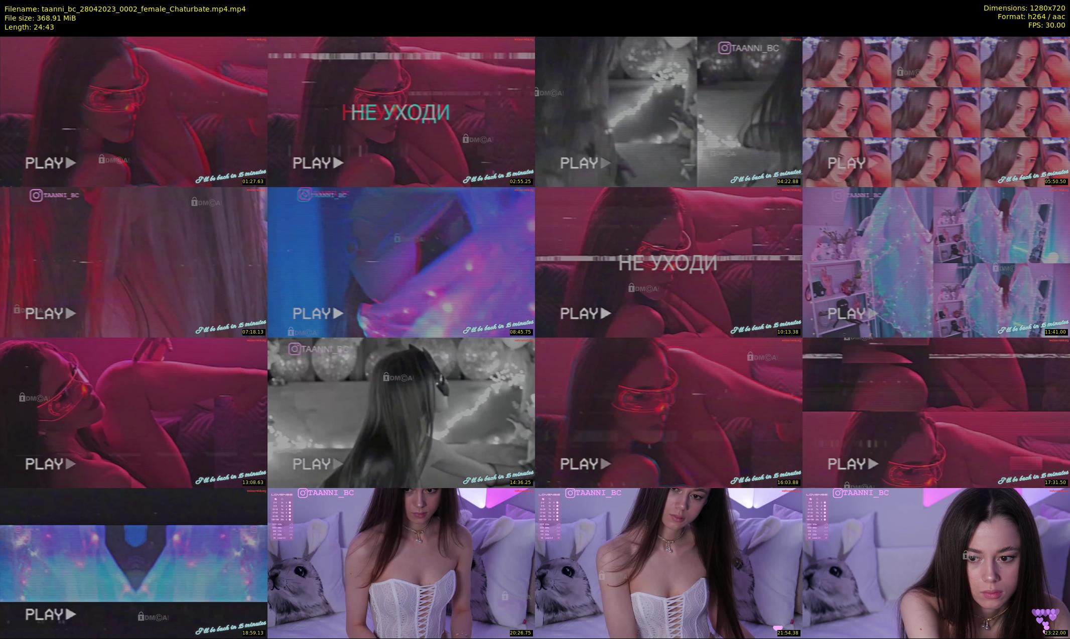 taanni_bc — 25 minute Chaturbate female cam show recording, 720p, Apr 28, 2023