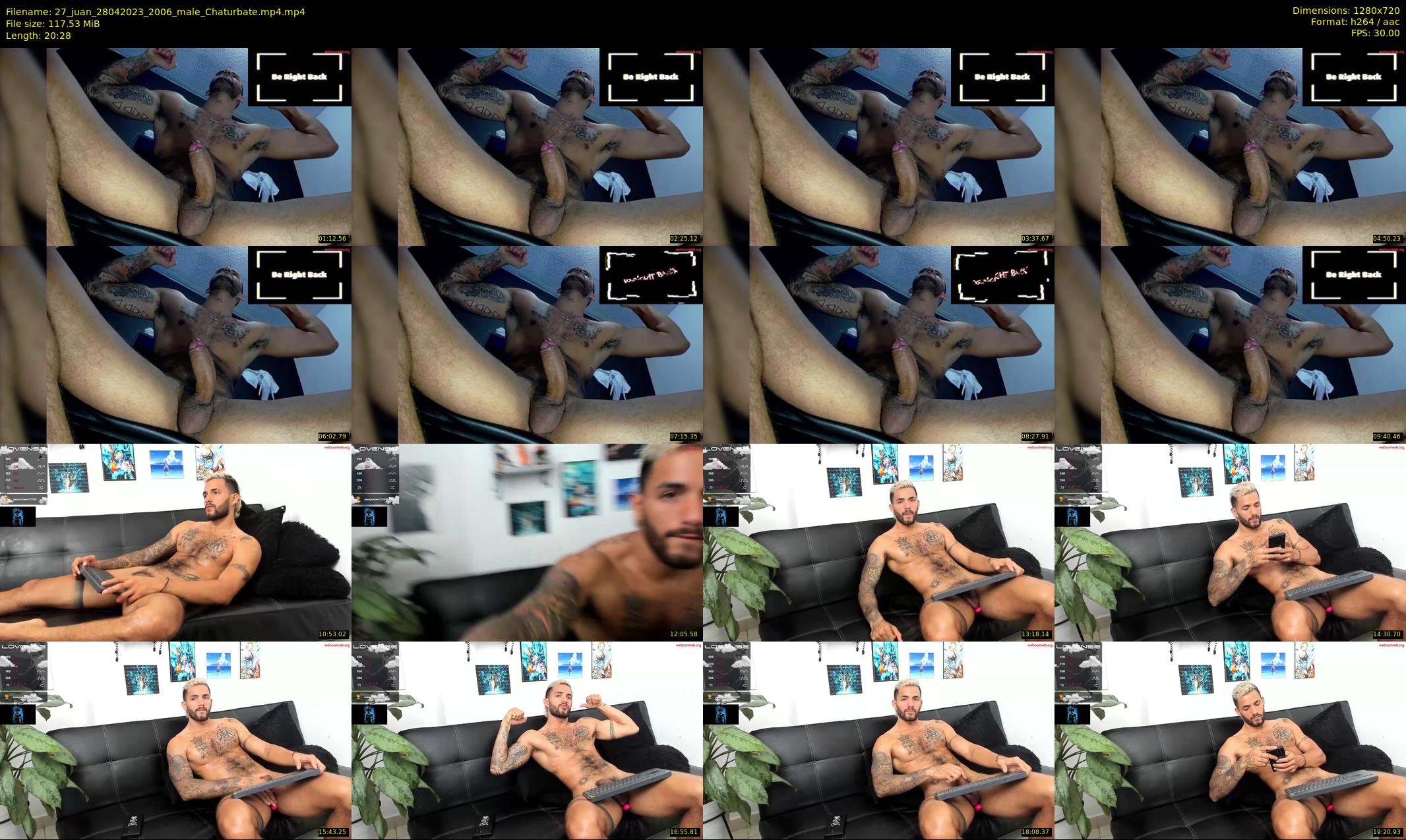 27_juan — 21 minute Chaturbate male cam show recording, 720p, Apr 28, 2023