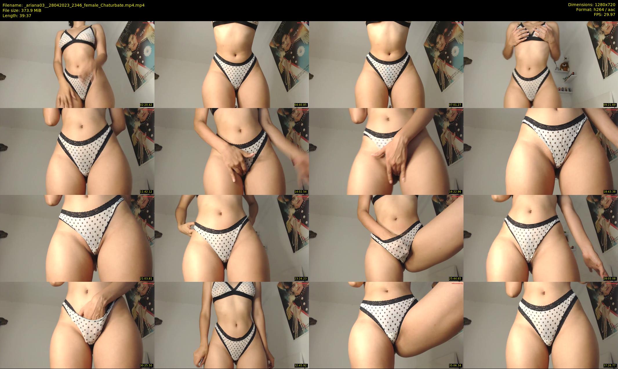 _ariana03_ — 40 minute Chaturbate female cam show recording, 720p, Apr 28, 2023