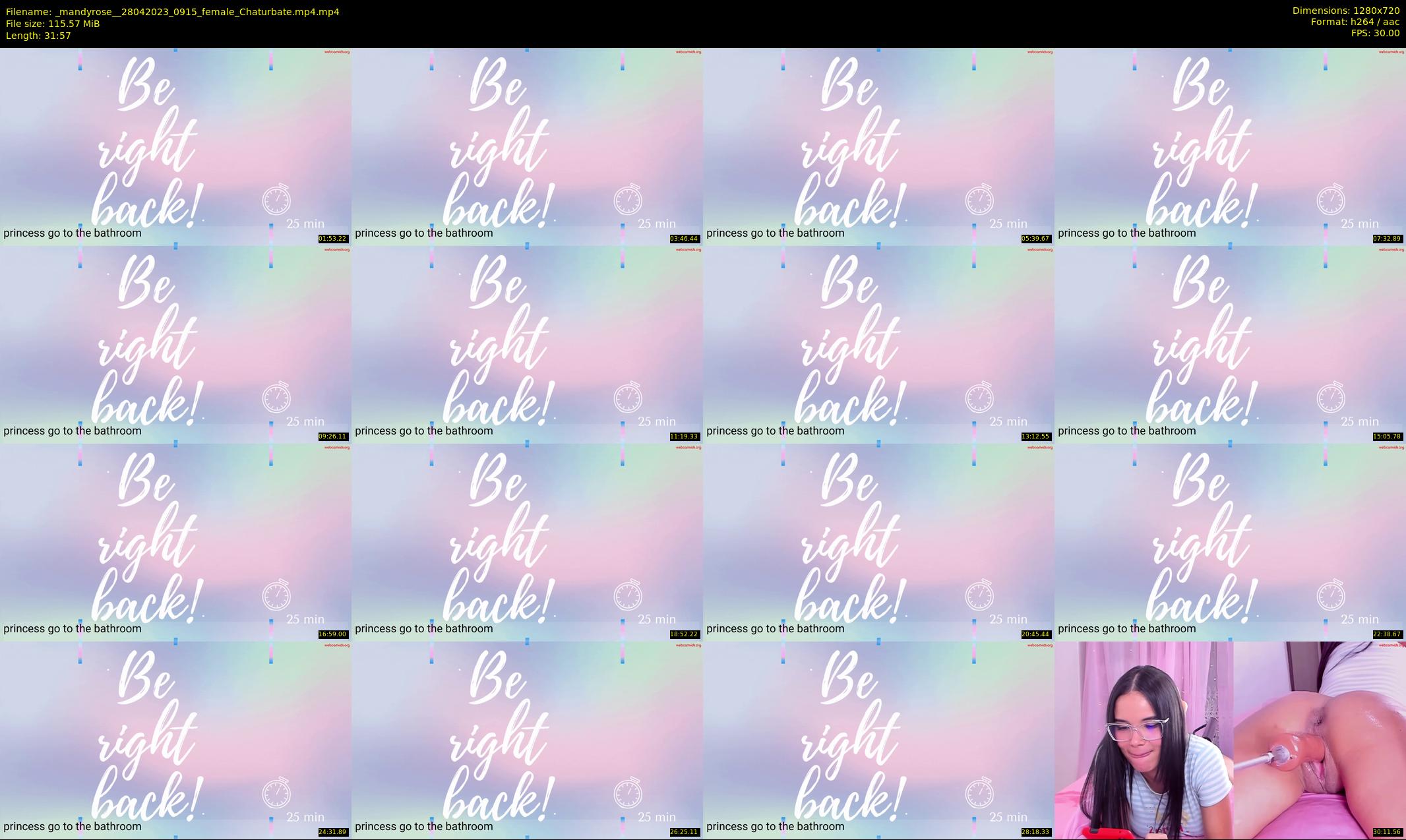 _mandyrose_ — 32 minute Chaturbate female cam show recording, 720p, Apr 28, 2023