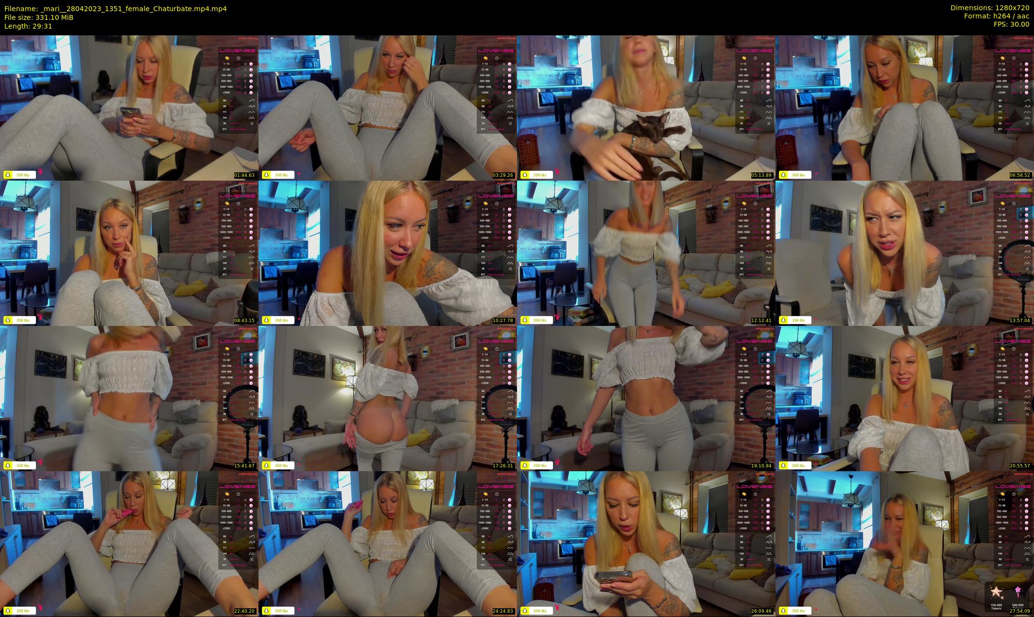 _mari_ — 30 minute Chaturbate female cam show recording, 720p, Apr 28, 2023