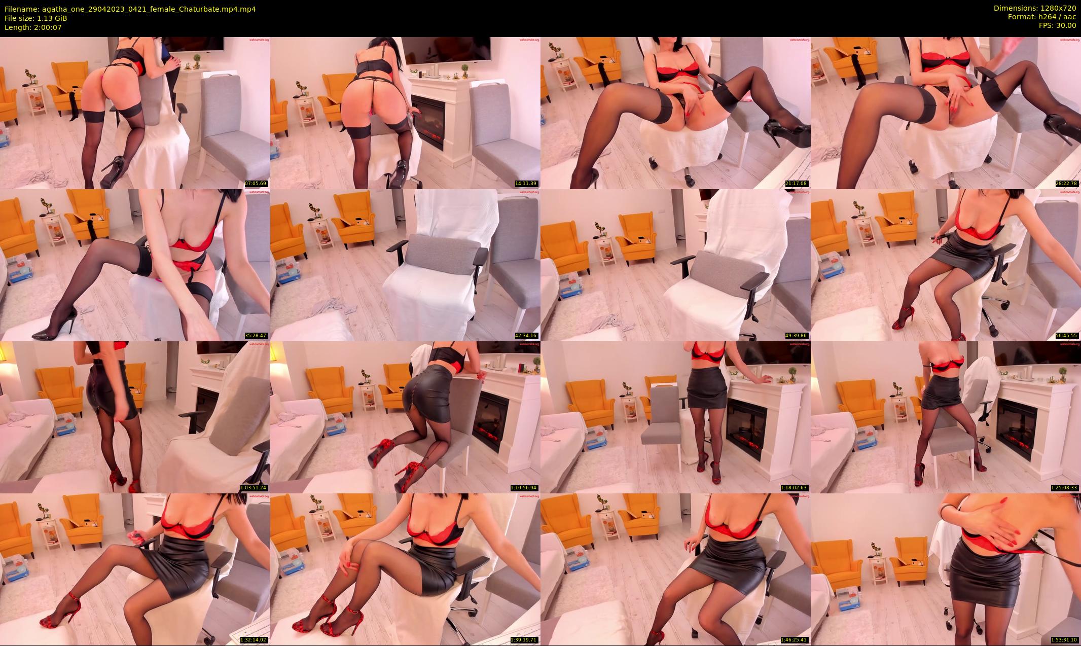 agatha_one — 121 minute Chaturbate female cam show recording, 720p, Apr 29, 2023