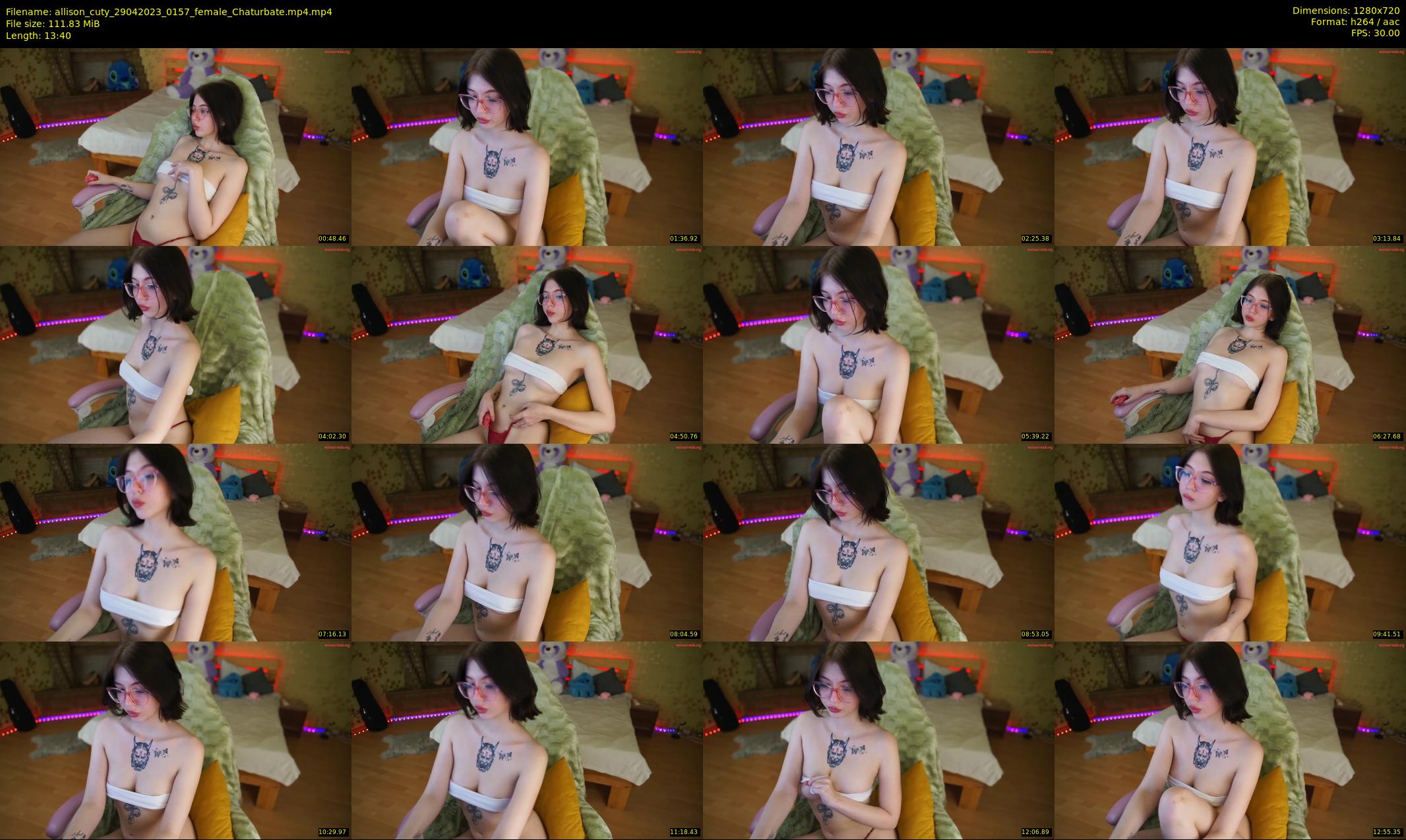 allison_cuty — 14 minute Chaturbate female cam show recording, 720p, Apr 29, 2023