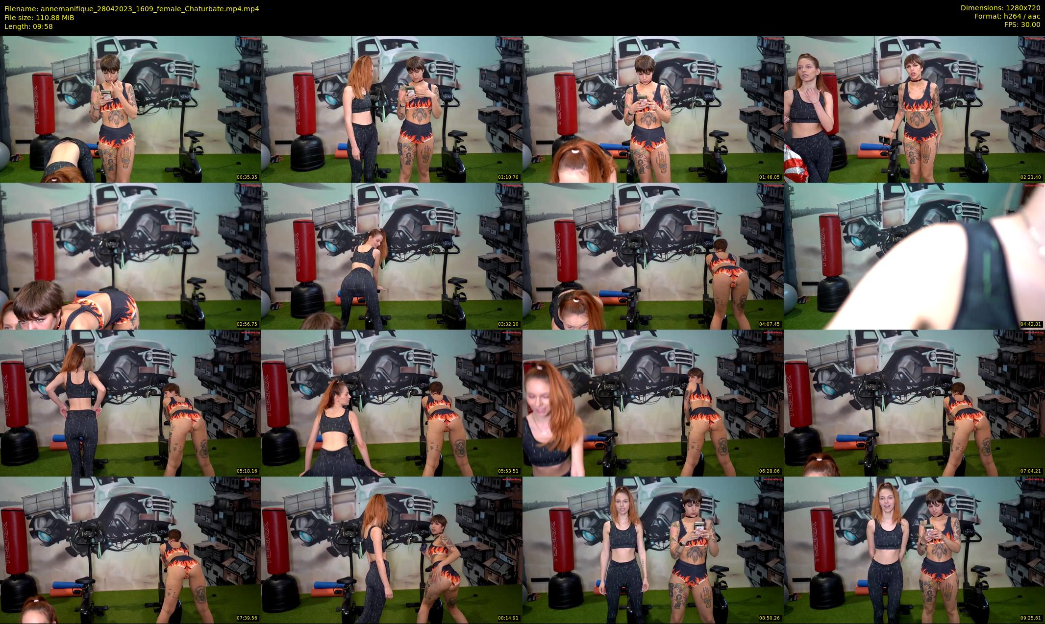 annemanifique — 10 minute Chaturbate female cam show recording, 720p, Apr 28, 2023