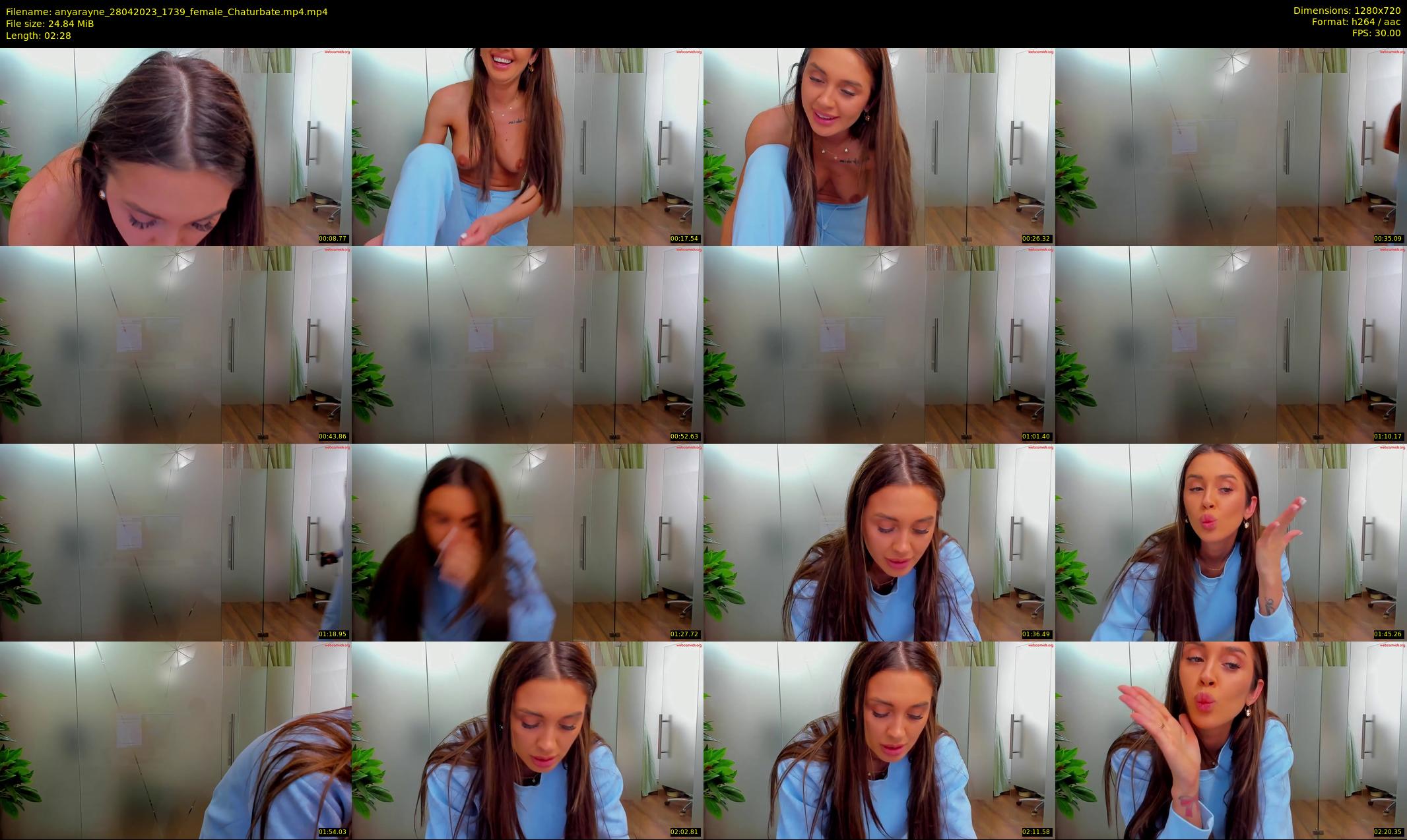 anyarayne — 3 minute Chaturbate female cam show recording, 720p, Apr 28, 2023