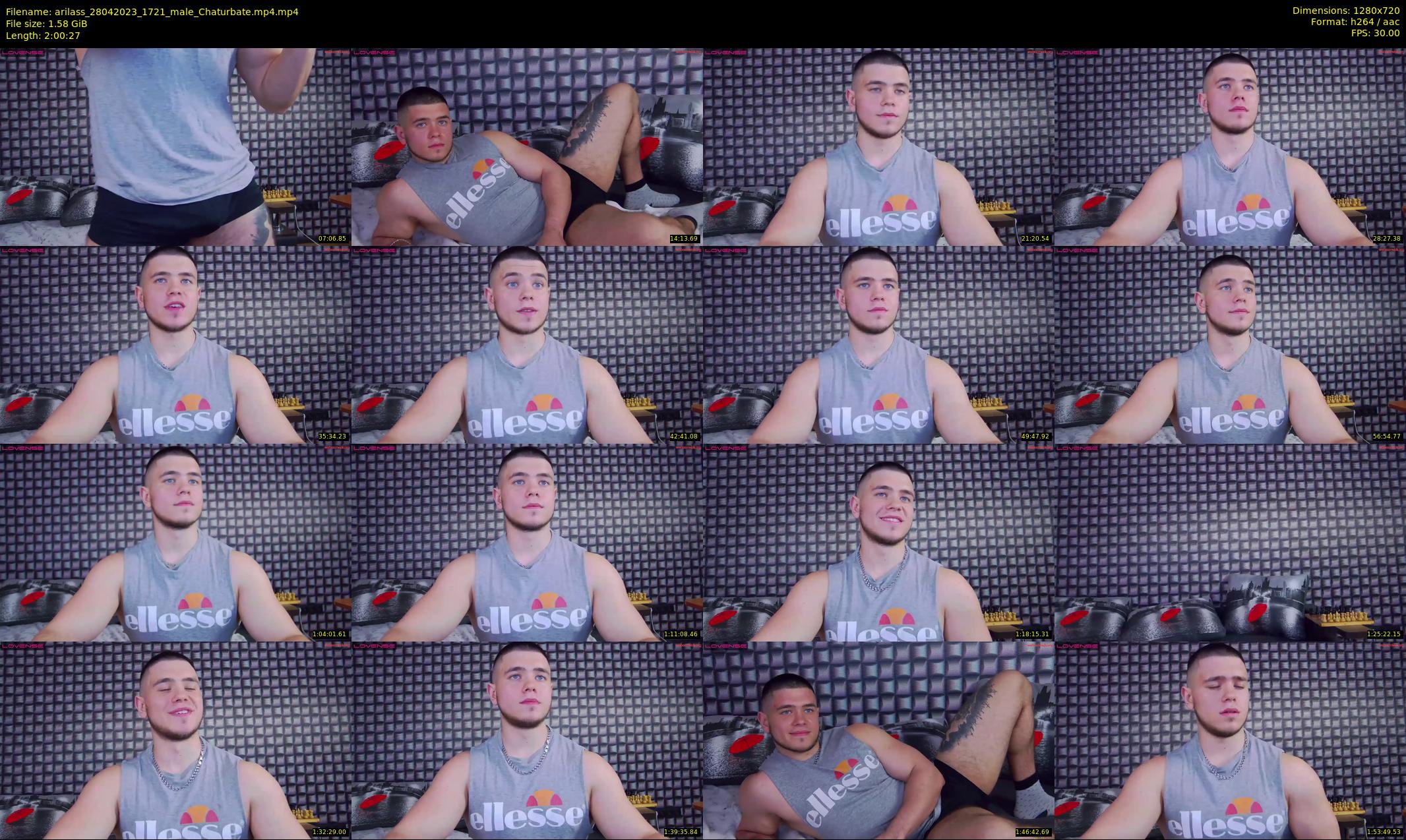 arilass — 121 minute Chaturbate male cam show recording, 720p, Apr 28, 2023