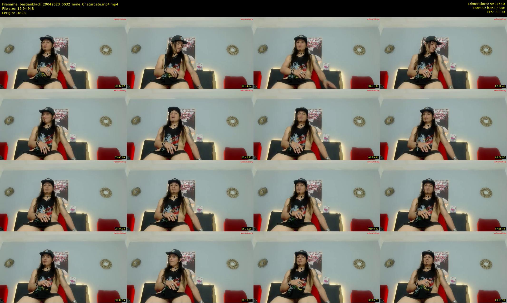 bastianblack — 11 minute Chaturbate male cam show recording, 480p, Apr 29, 2023