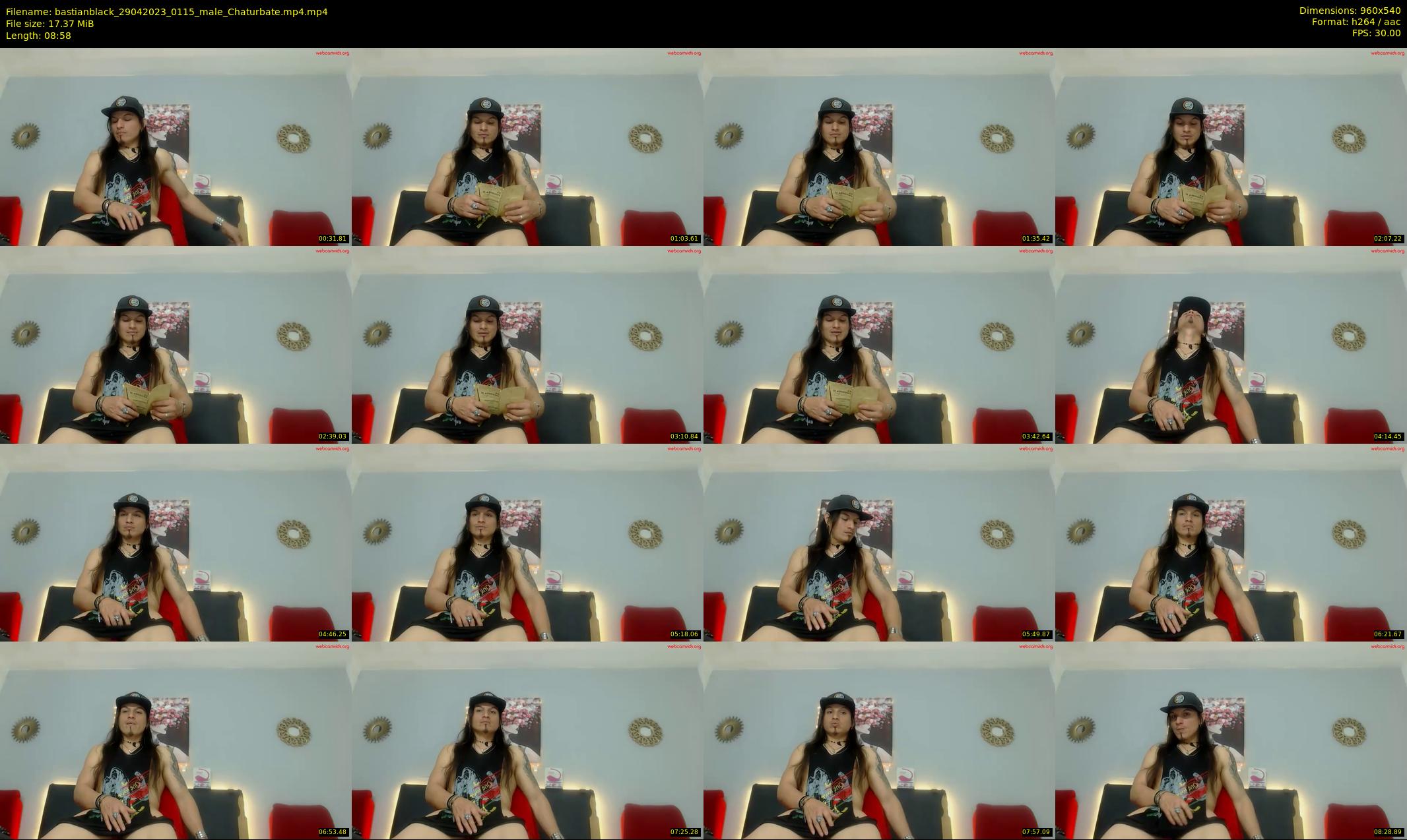 bastianblack — 9 minute Chaturbate male cam show recording, 480p, Apr 29, 2023