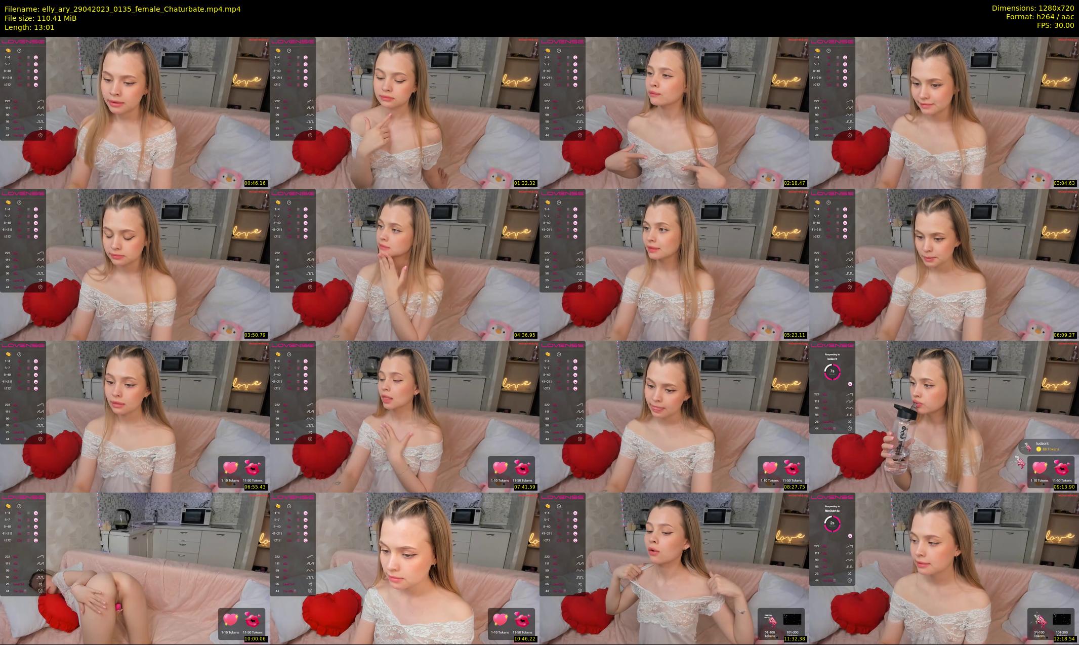 elly_ary — 14 minute Chaturbate female cam show recording, 720p, Apr 29, 2023