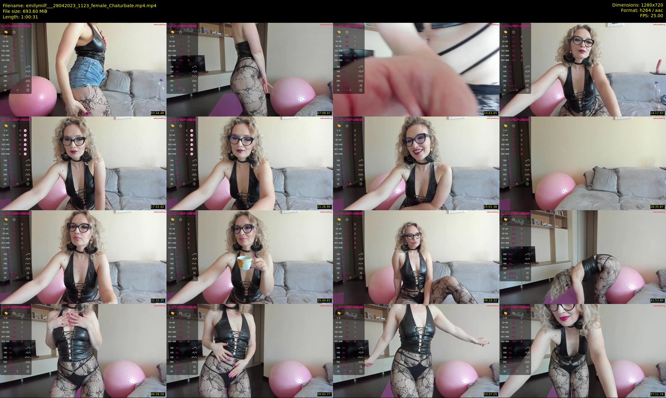 emilymilf__ — 61 minute Chaturbate female cam show recording, 720p, Apr 28, 2023
