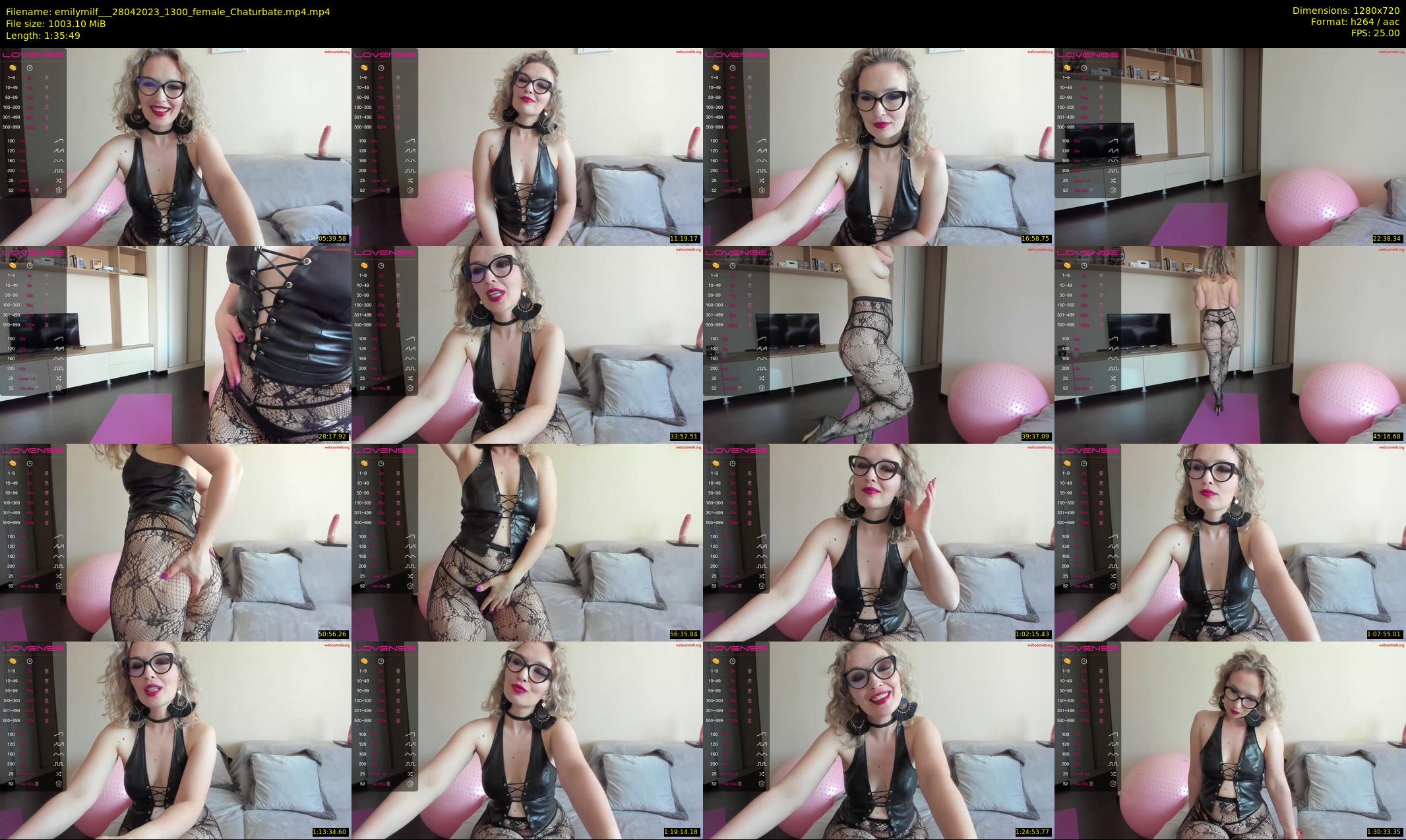 emilymilf__ — 96 minute Chaturbate female cam show recording, 720p, Apr 28, 2023