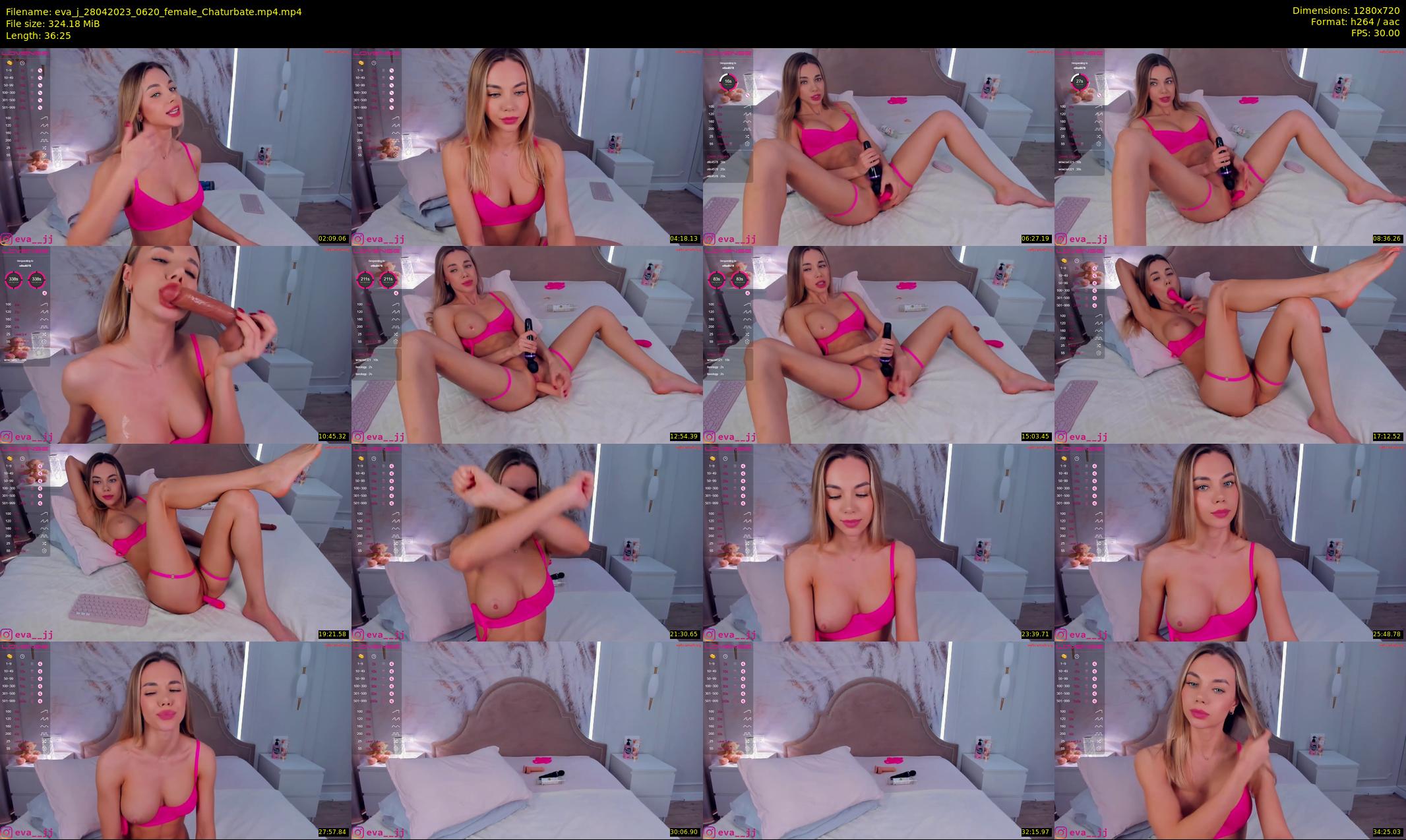 eva_j — 37 minute Chaturbate female cam show recording, 720p, Apr 28, 2023