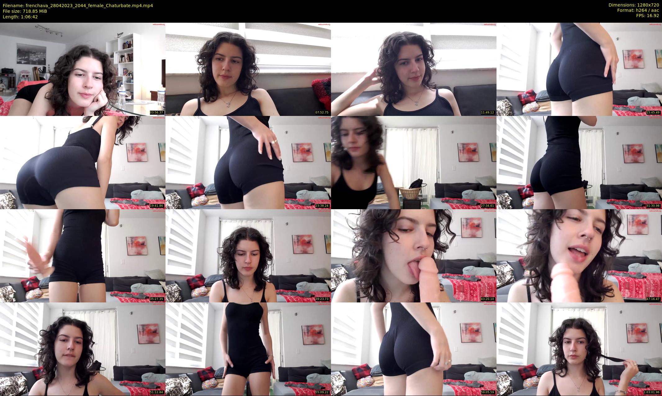 frenchava — 67 minute Chaturbate female cam show recording, 720p, Apr 28, 2023