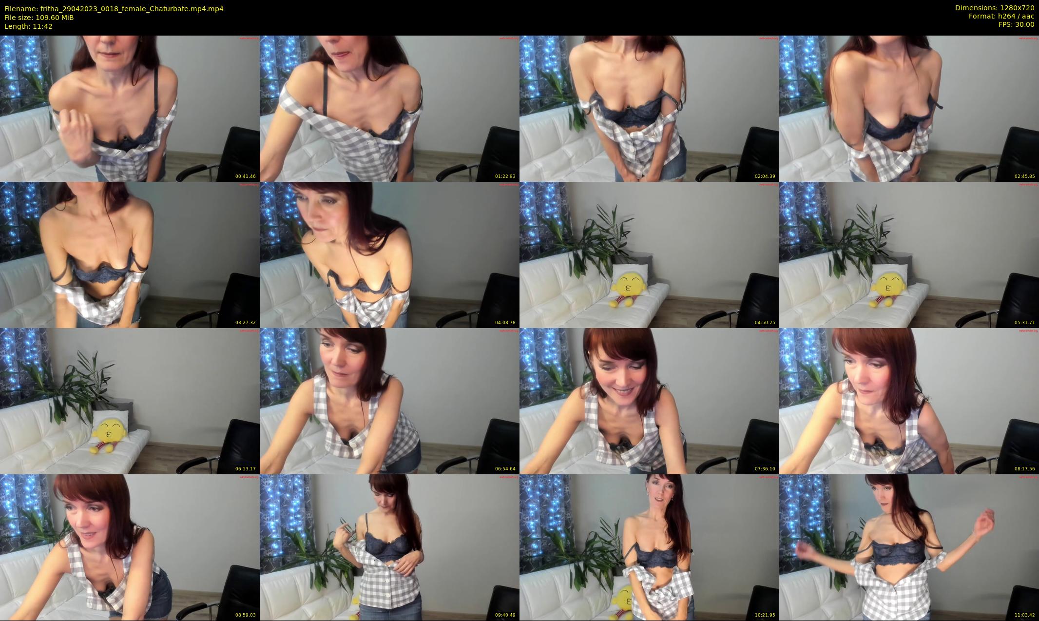 fritha — 12 minute Chaturbate female cam show recording, 720p, Apr 29, 2023