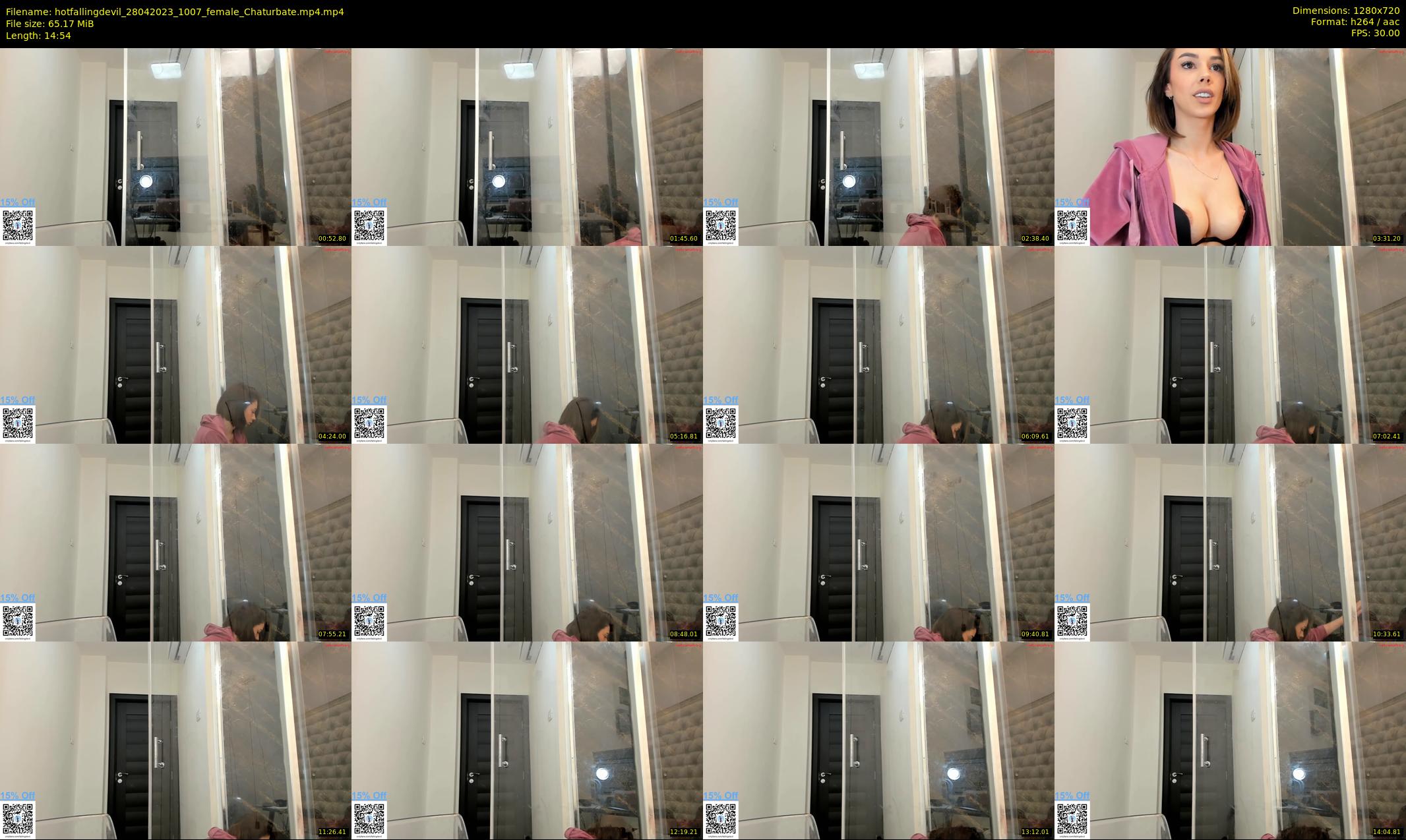 hotfallingdevil — 15 minute Chaturbate female cam show recording, 720p, Apr 28, 2023