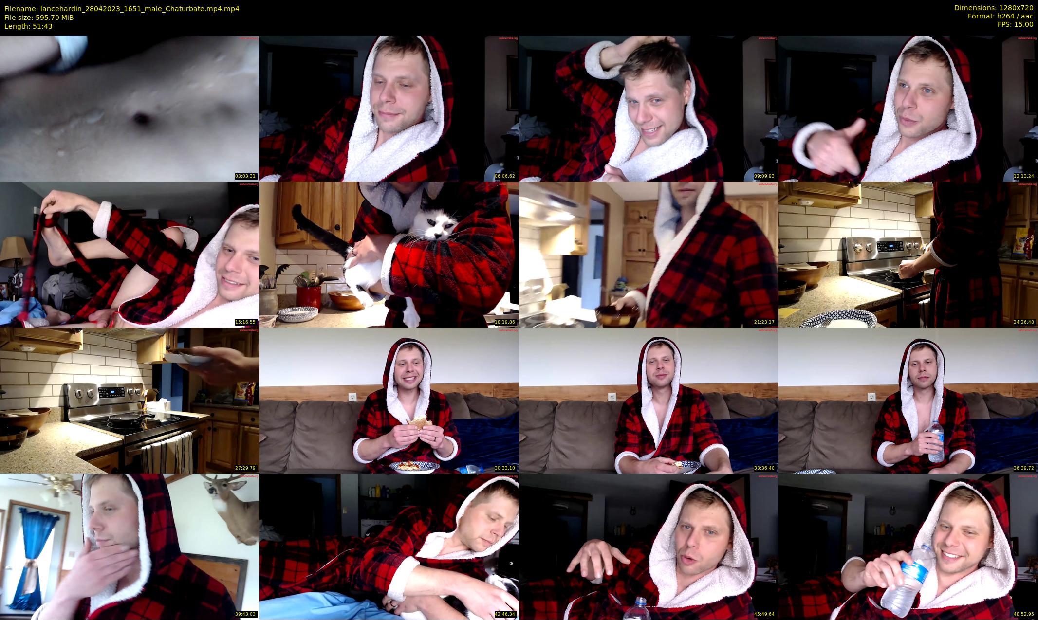 lancehardin — 52 minute Chaturbate male cam show recording, 720p, Apr 28, 2023