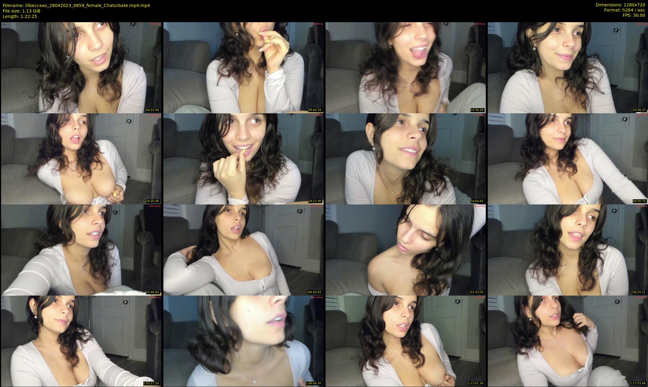 lilbeccaxo — 83 minute Chaturbate female cam show recording, 720p, Apr 28, 2023