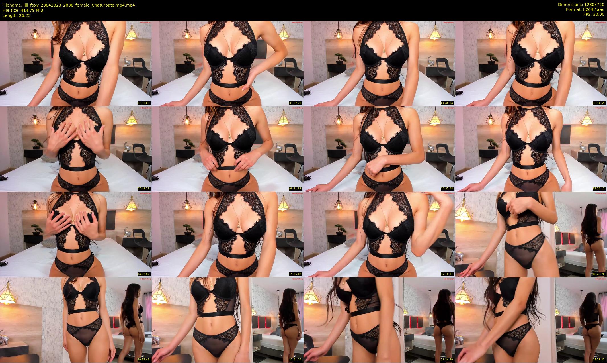 lili_foxy — 27 minute Chaturbate female cam show recording, 720p, Apr 28, 2023