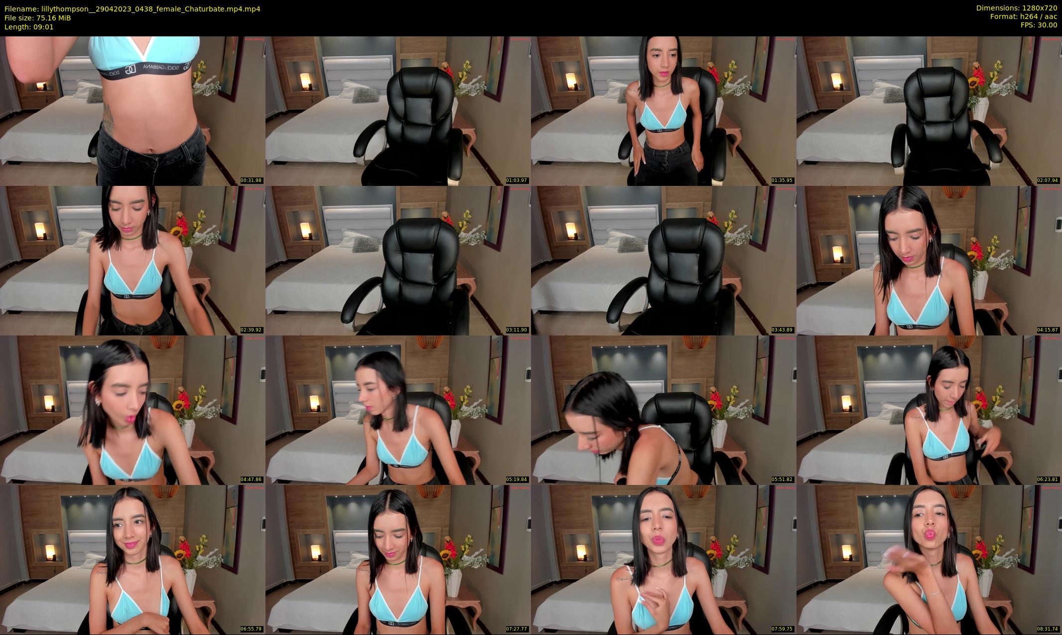 lillythompson_ — 10 minute Chaturbate female cam show recording, 720p, Apr 29, 2023
