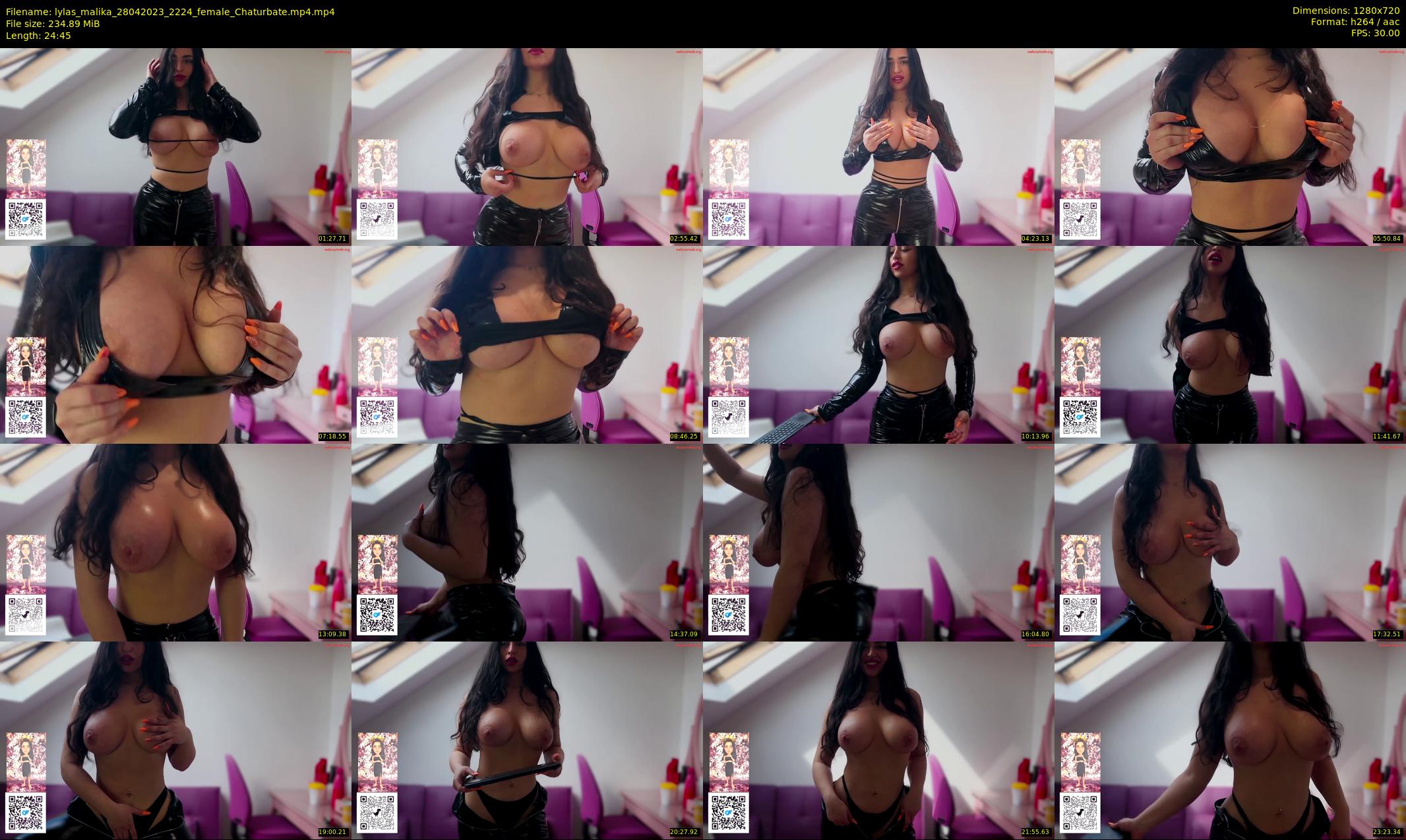 lylas_malika — 25 minute Chaturbate female cam show recording, 720p, Apr 28, 2023