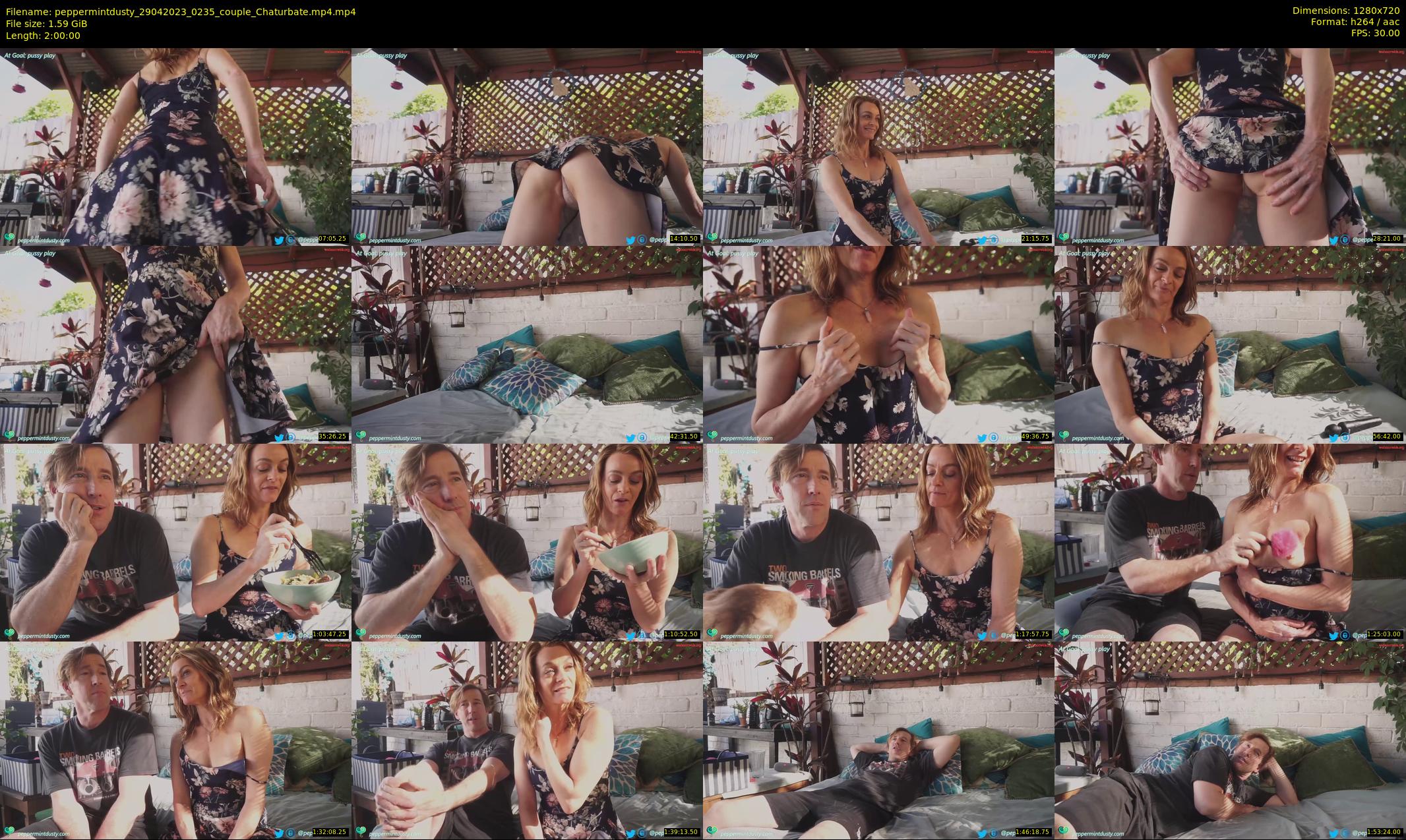 peppermintdusty — 120 minute Chaturbate couple cam show recording, 720p, Apr 29, 2023