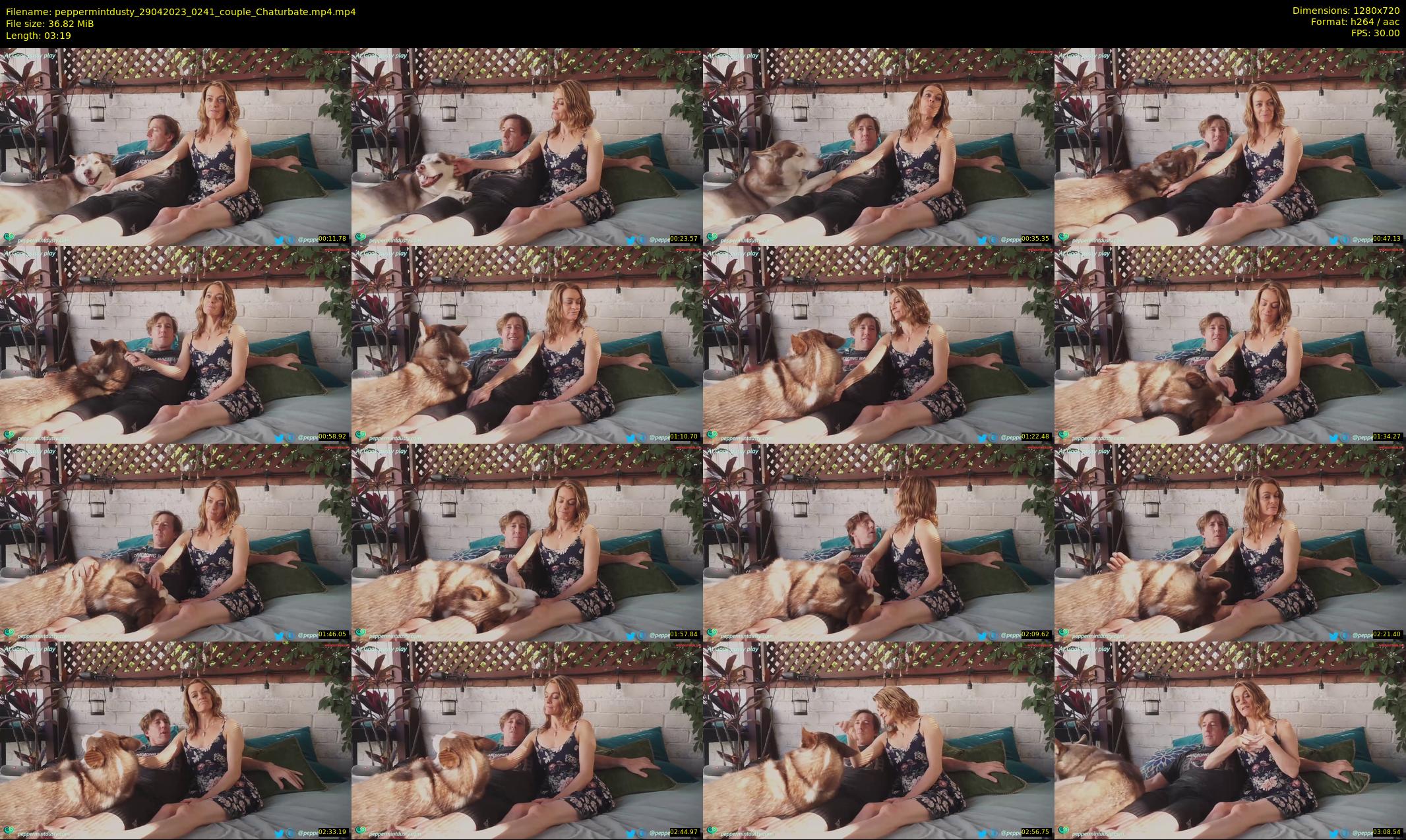 peppermintdusty — 4 minute Chaturbate couple cam show recording, 720p, Apr 29, 2023