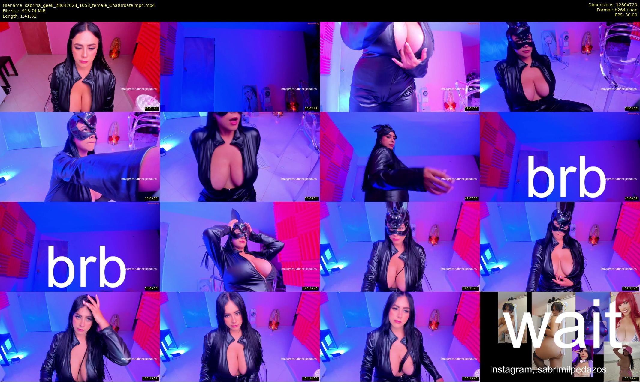 sabrina_geek — 102 minute Chaturbate female cam show recording, 720p, Apr 28, 2023