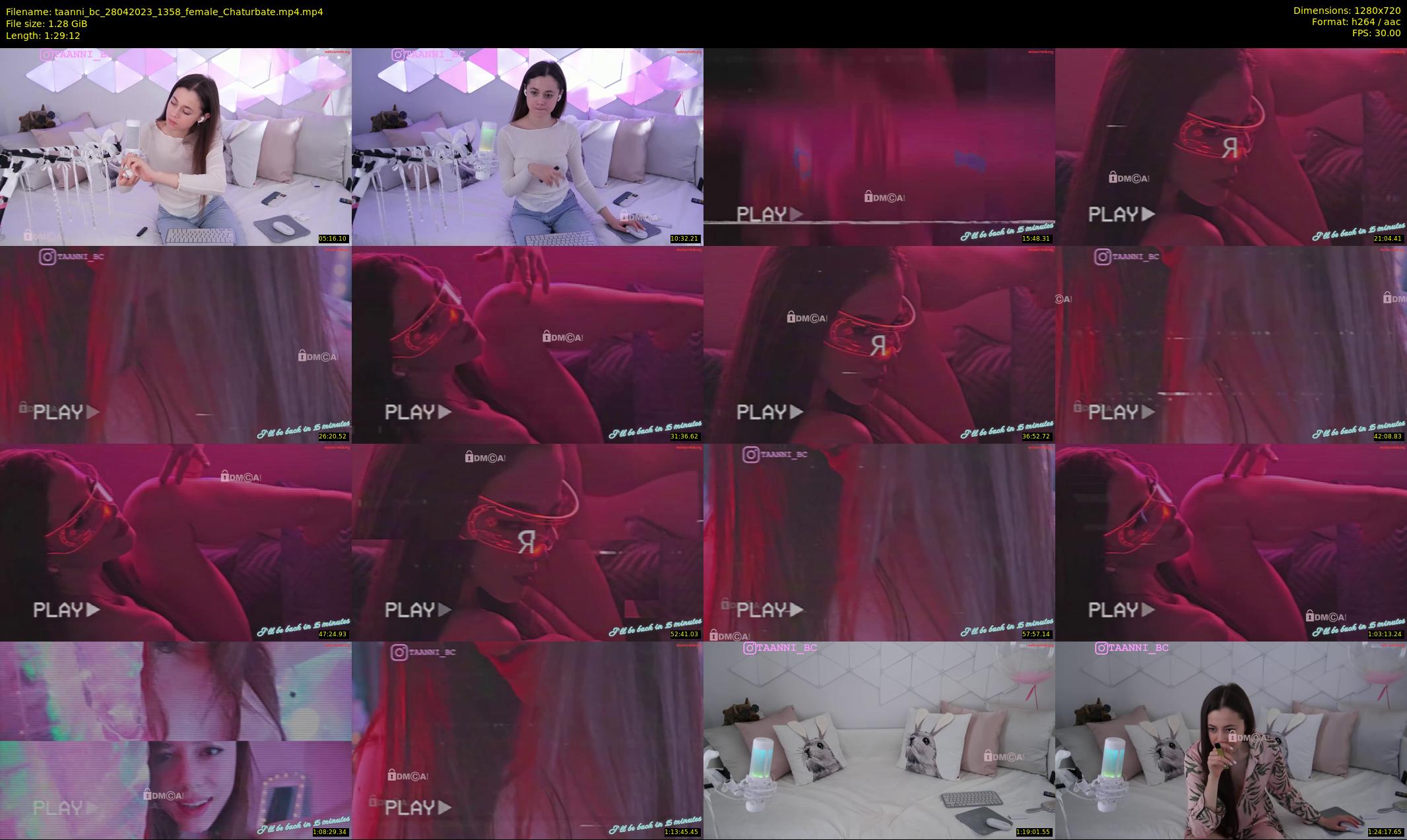 taanni_bc — 90 minute Chaturbate female cam show recording, 720p, Apr 28, 2023