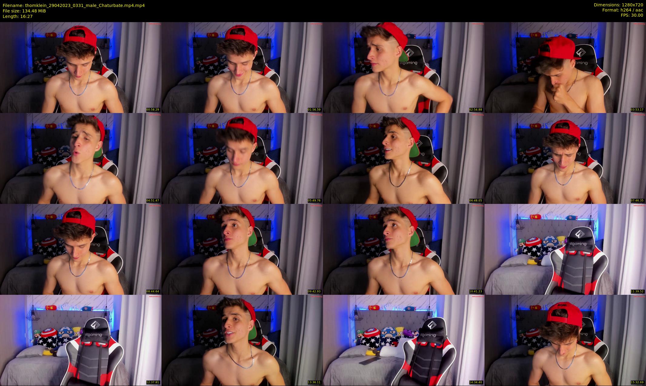 thomklein — 17 minute Chaturbate male cam show recording, 720p, Apr 29, 2023