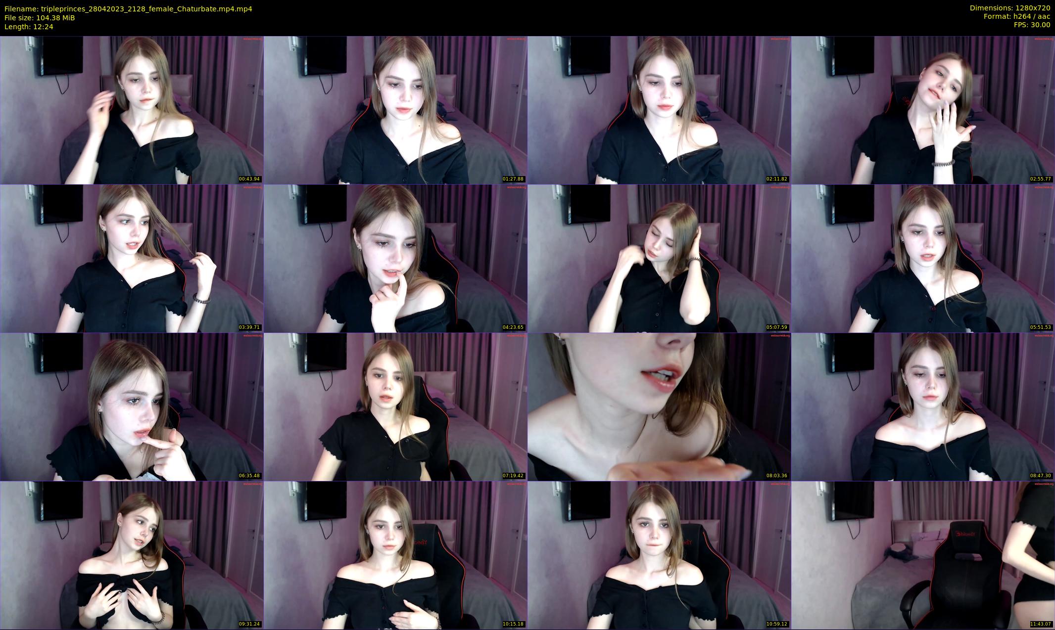 tripleprinces — 13 minute Chaturbate female cam show recording, 720p, Apr 28, 2023