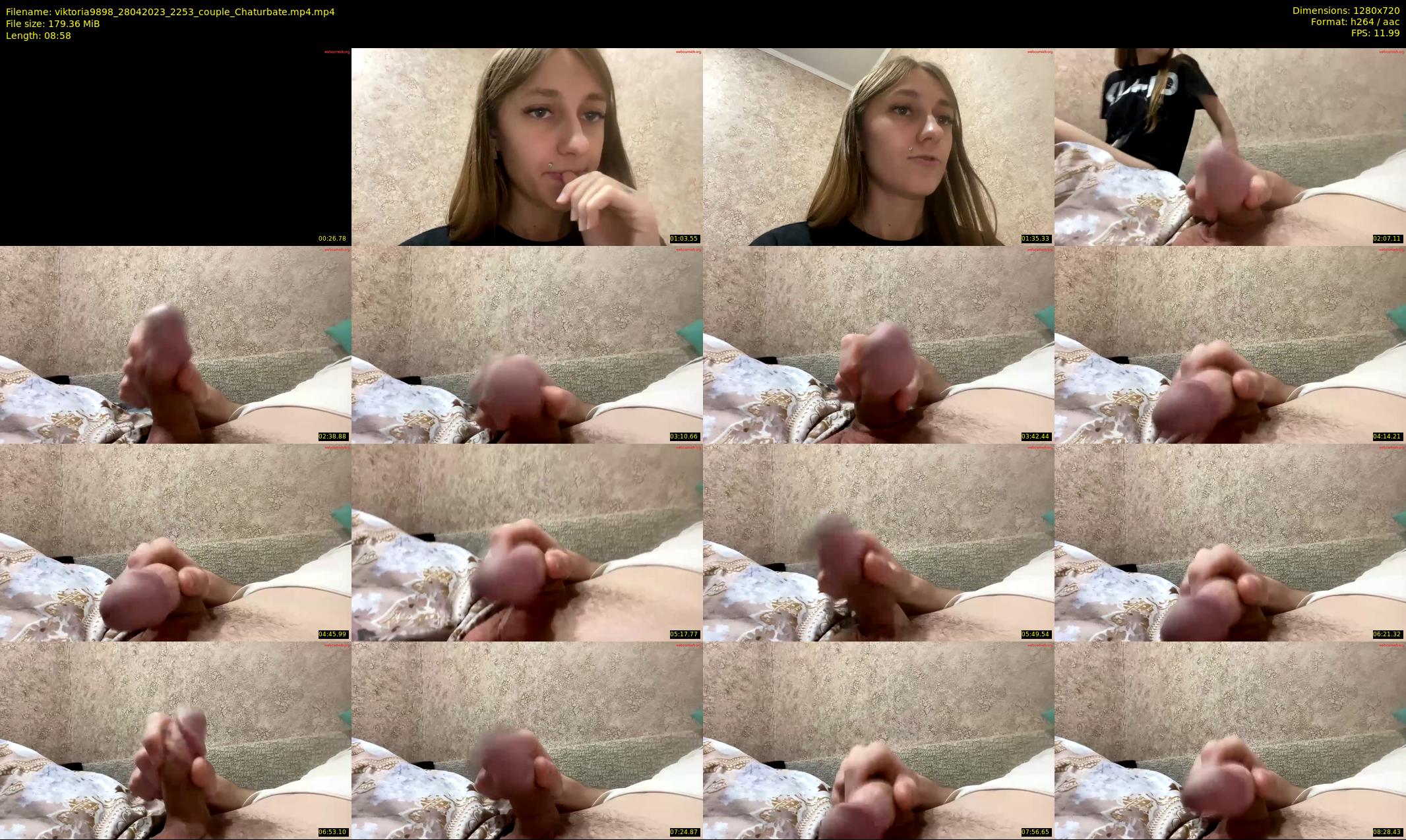 viktoria9898 — 9 minute Chaturbate couple cam show recording, 720p, Apr 28, 2023