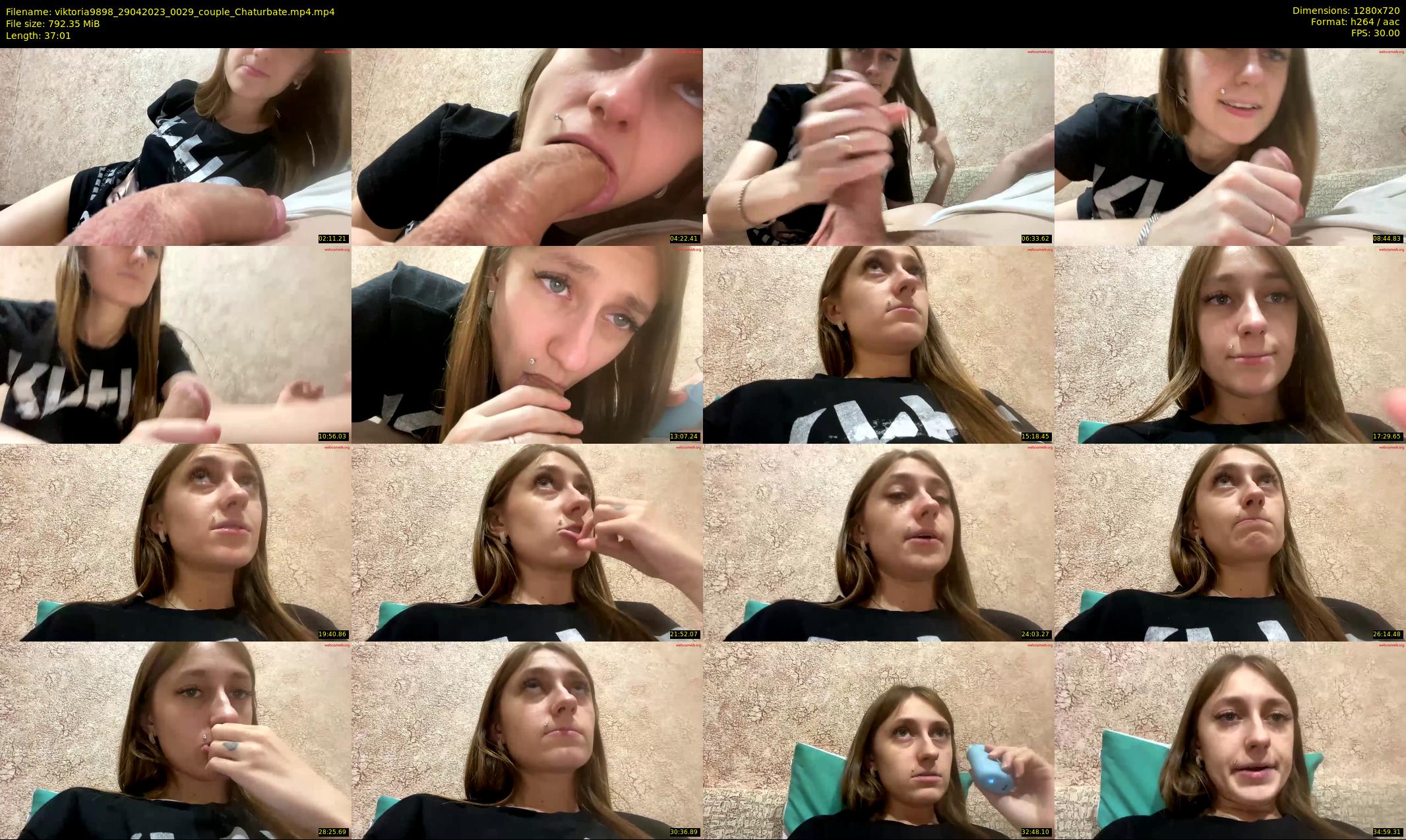 viktoria9898 — 38 minute Chaturbate couple cam show recording, 720p, Apr 29, 2023