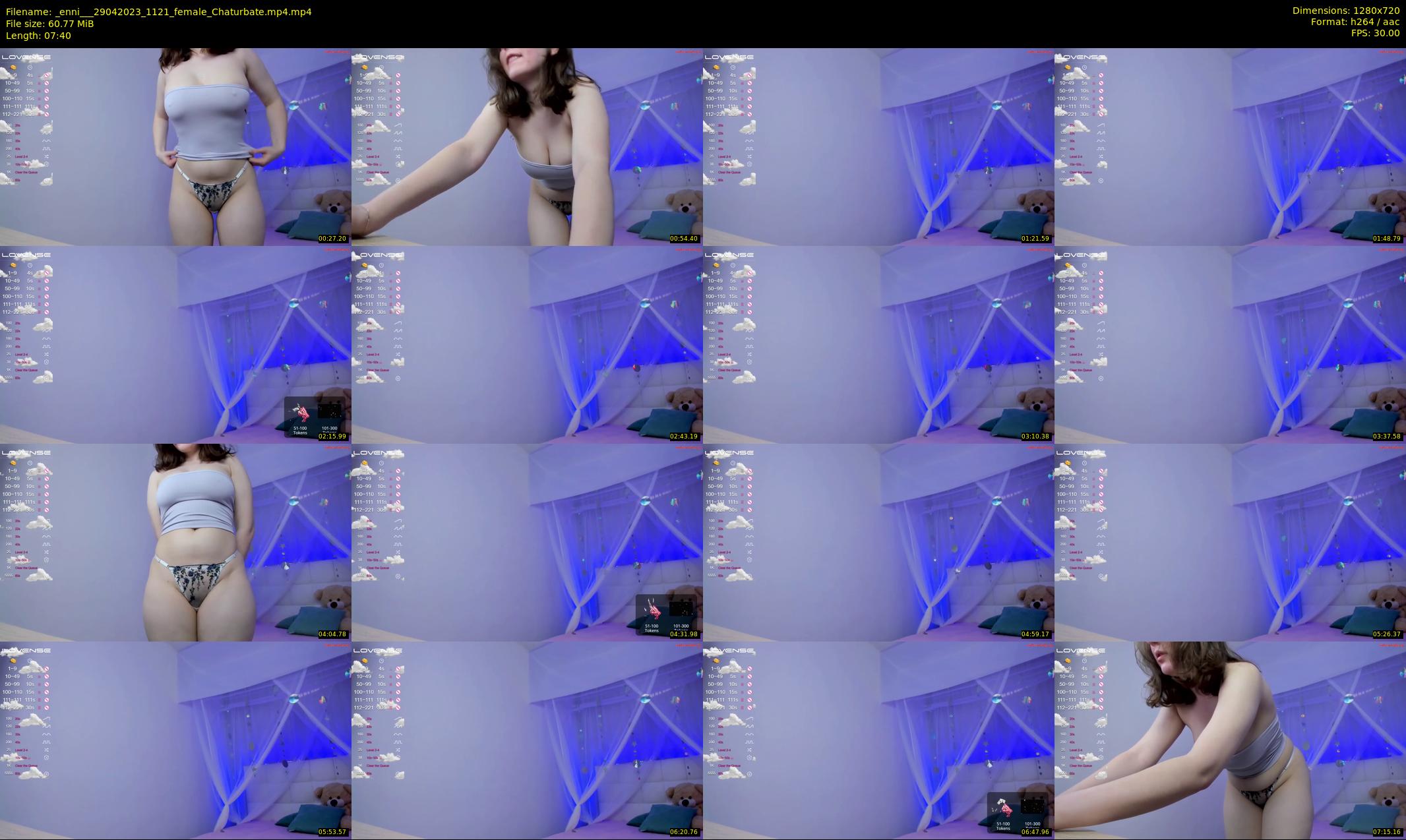 _enni__ — 8 minute Chaturbate female cam show recording, 720p, Apr 29, 2023