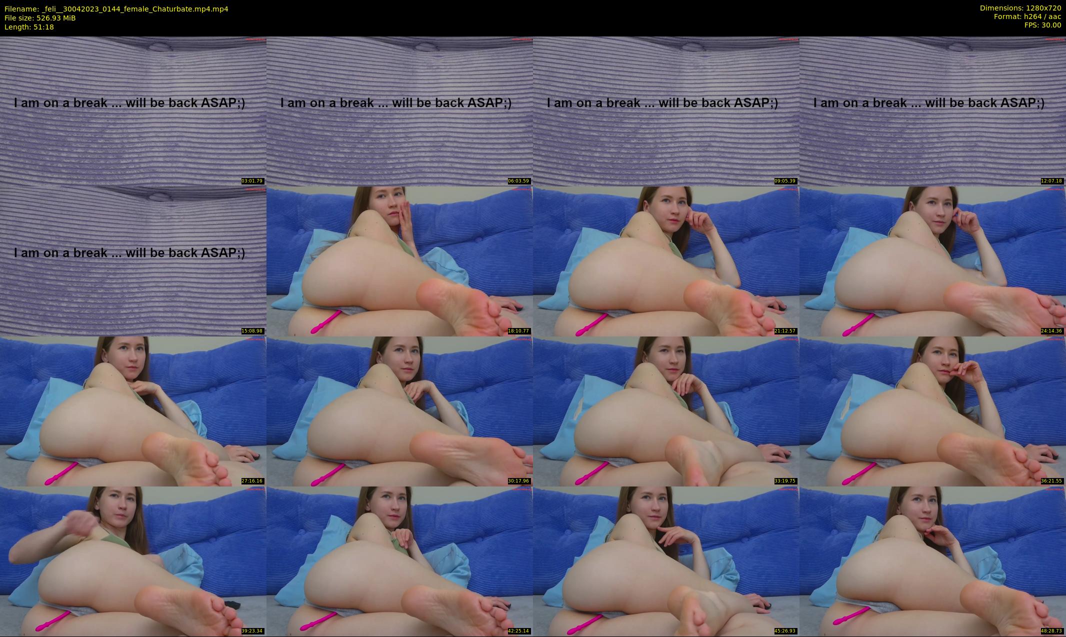 _feli_ — 52 minute Chaturbate female cam show recording, 720p, Apr 30, 2023