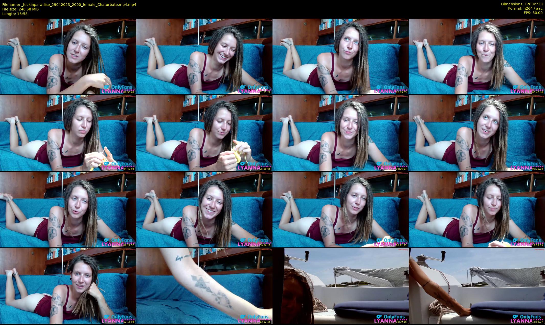 _fuckinparadise — 16 minute Chaturbate couple cam show recording, 720p, Apr 29, 2023